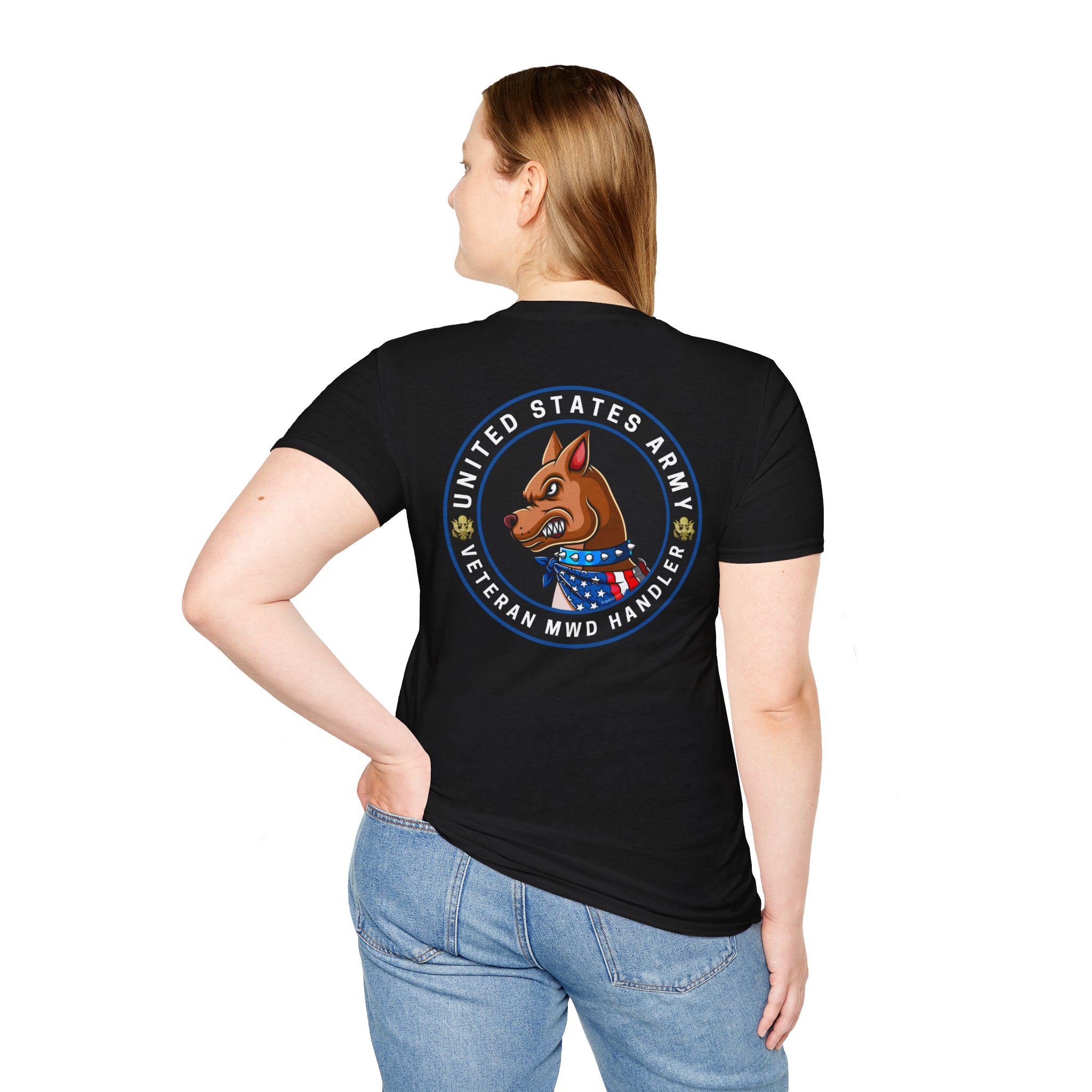 U.S. Army Veteran MWD Handler T-Shirt - Image 16