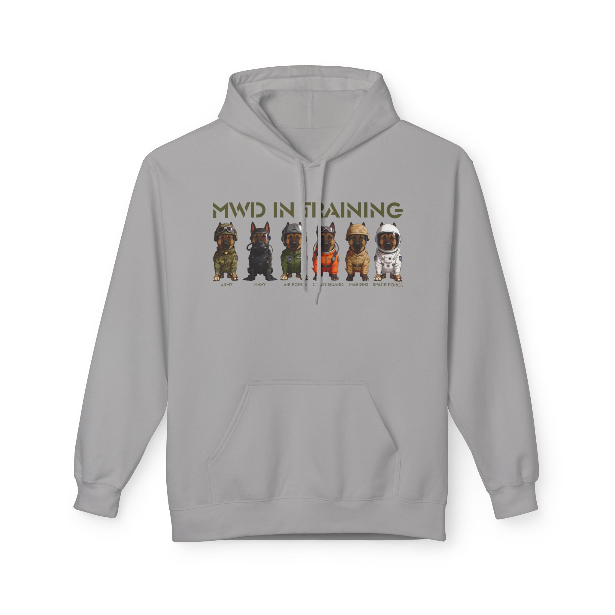MWD in Training Hoodie — Military Working Dog Puppy Squad Sweatshirt - Image 7