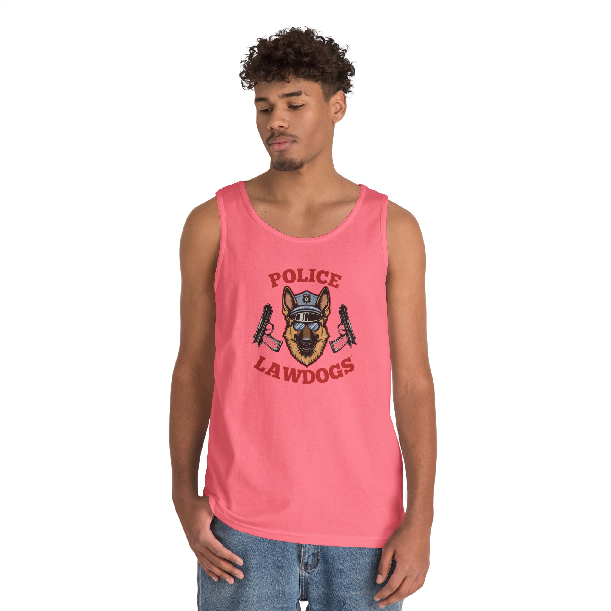 Police Lawdogs Tank Top — K9 Unit Tribute Muscle Tee - Image 32