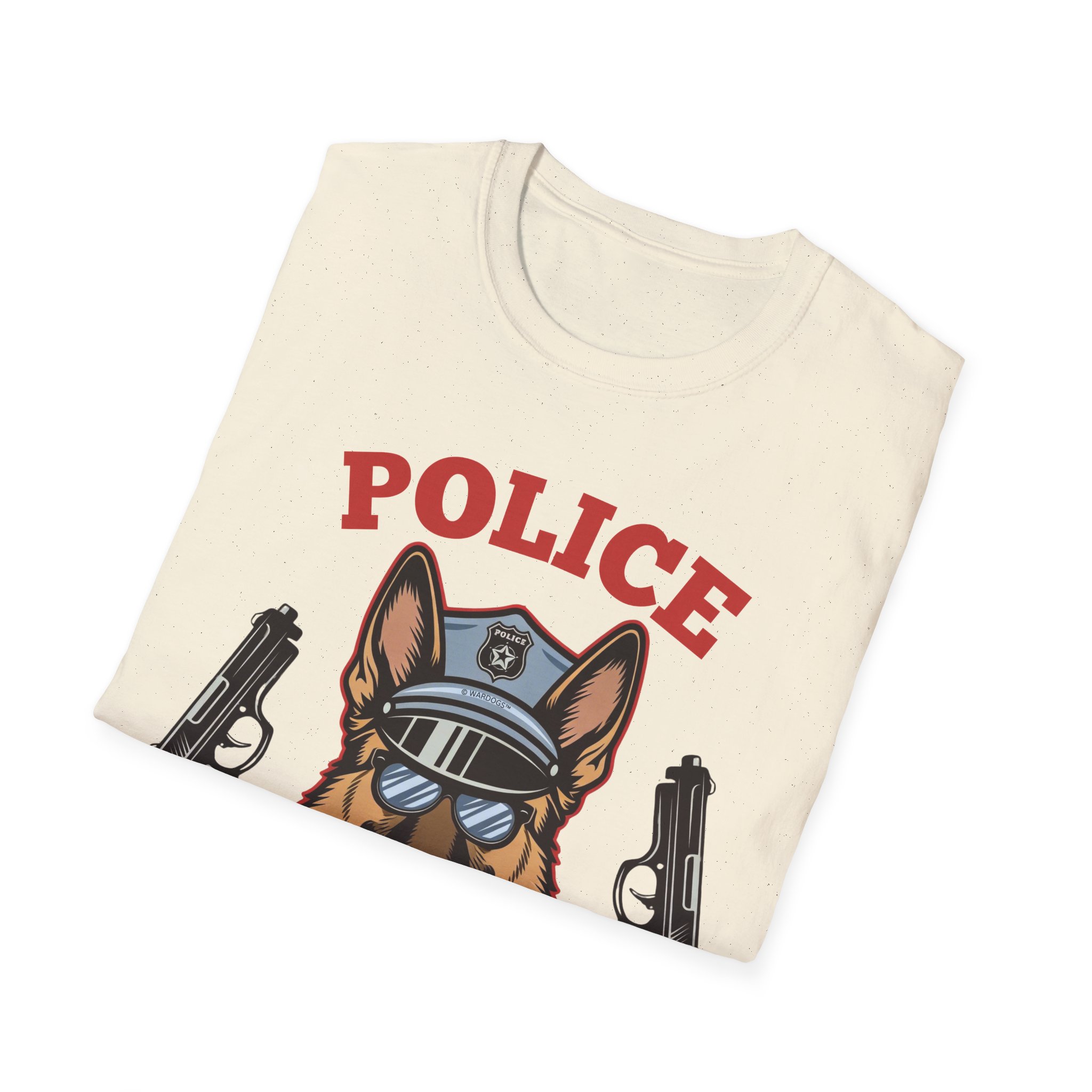 Police Lawdogs T-Shirt – K9 Handler German Shepherd Badge Tee - Image 20