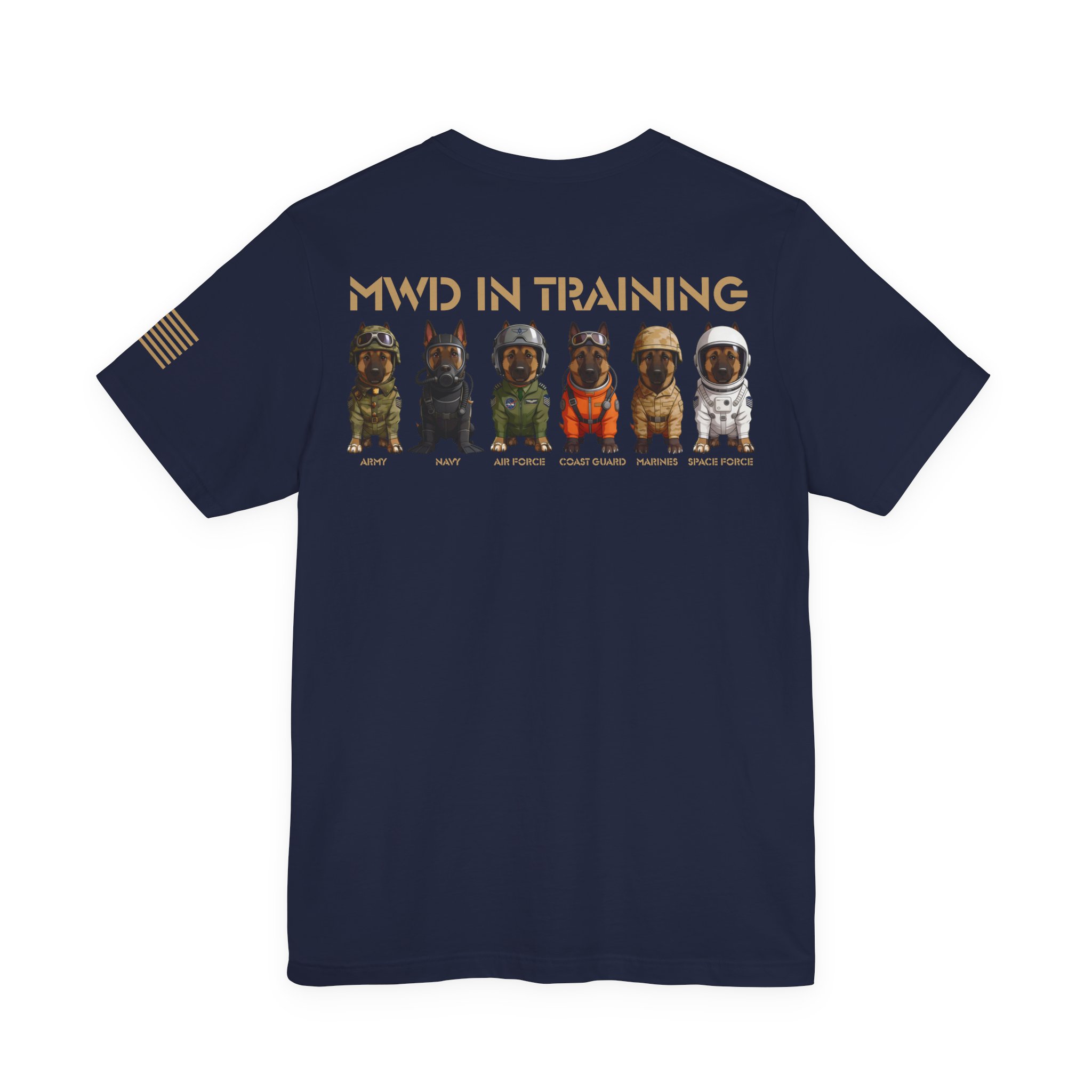 MWD In Training Tee — Military Working Dog Puppies Graphic T‑Shirt - Image 15