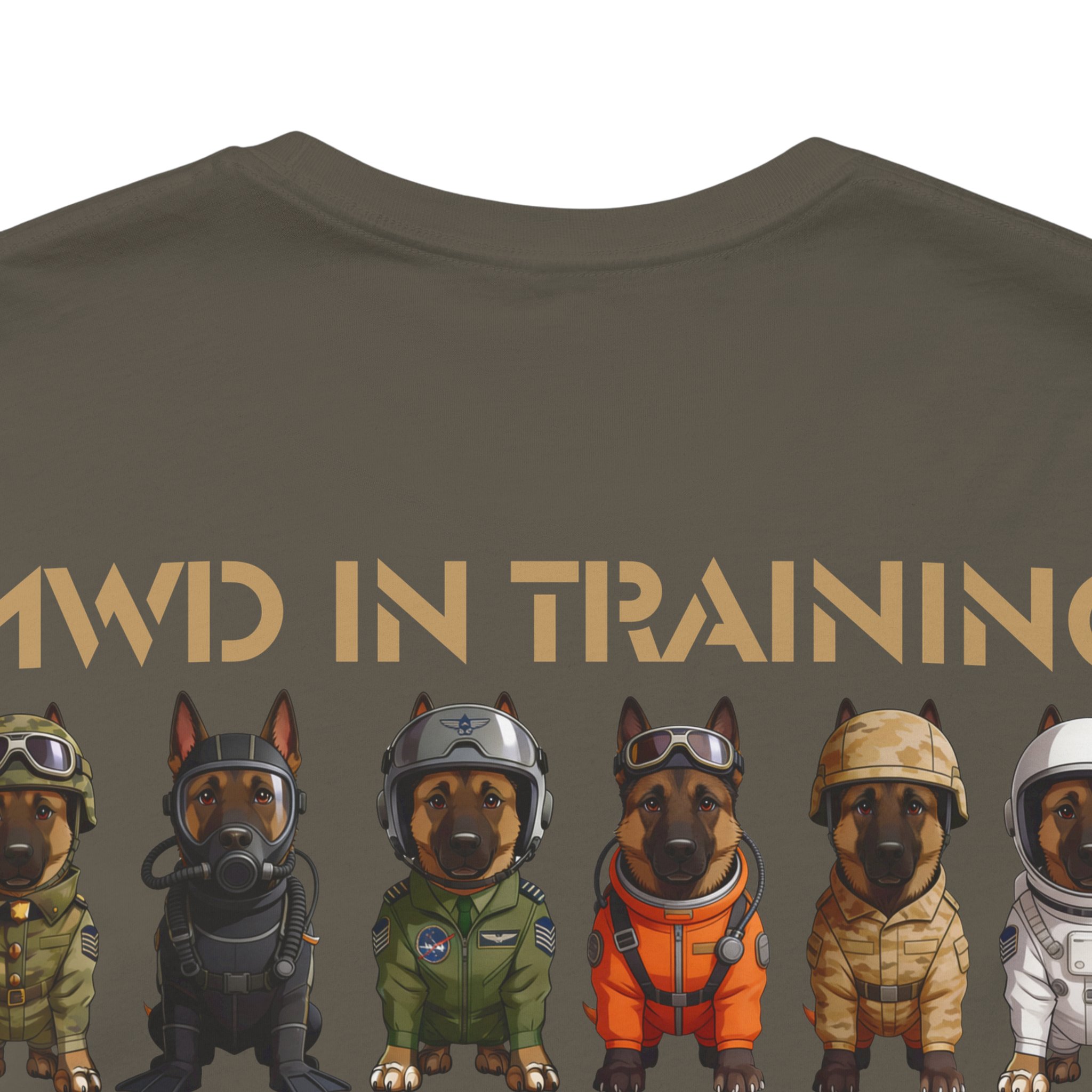 MWD In Training Tee — Military Working Dog Puppies Graphic T‑Shirt - Image 8