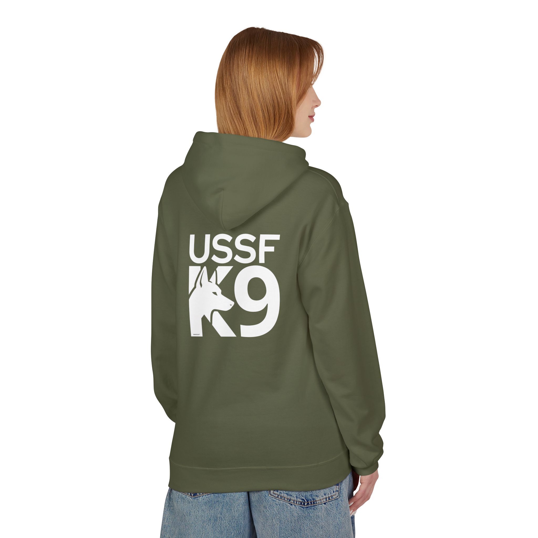 US SPACE FORCE K9 Hoodie - Military Working Dog Support Pullover - Image 5