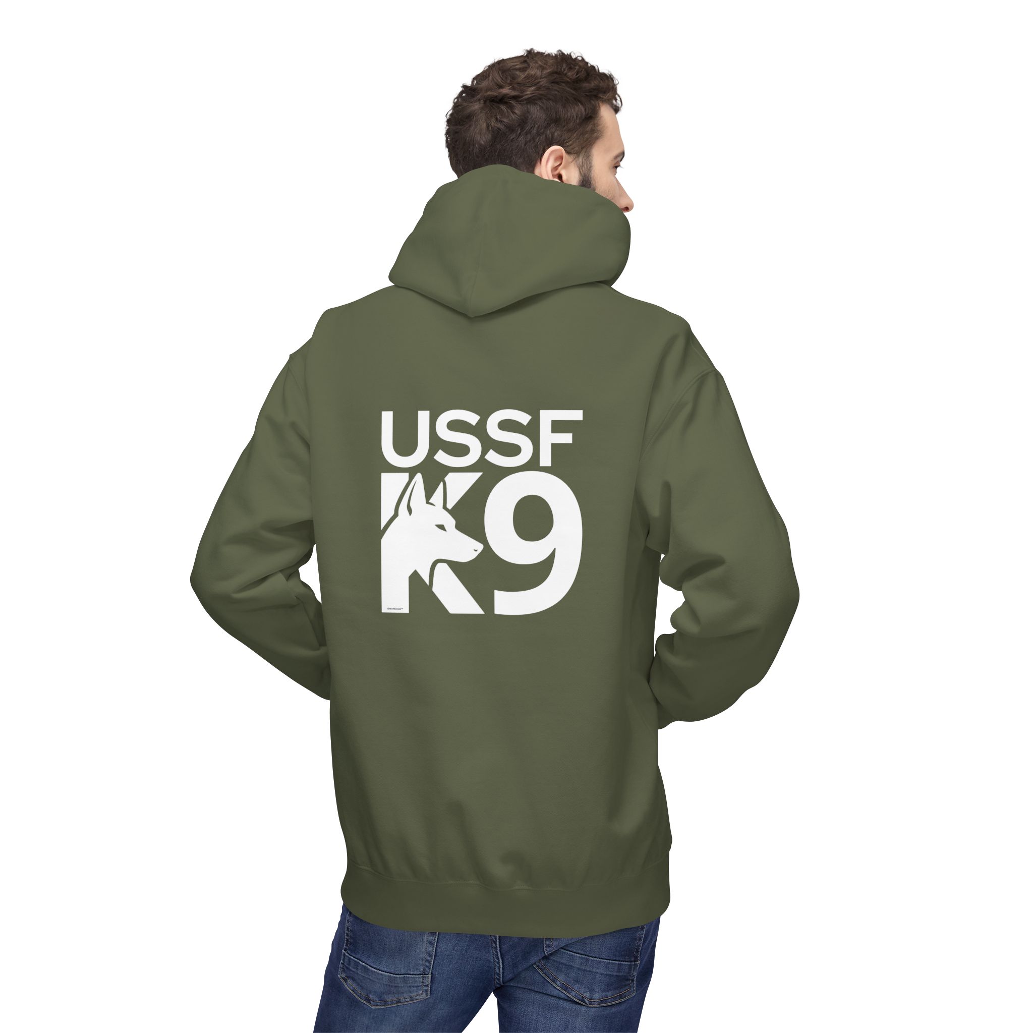 US SPACE FORCE K9 Hoodie - Military Working Dog Support Pullover - Image 6