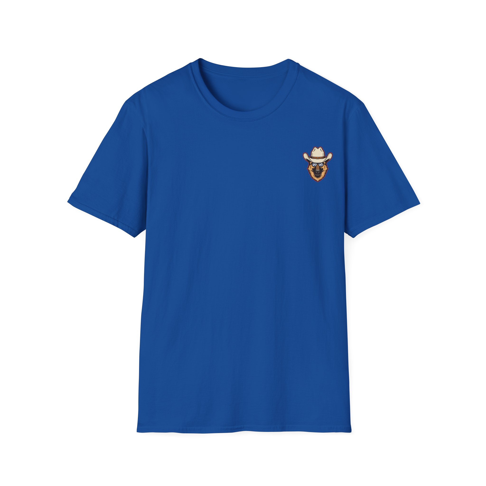 Sheriff Lawdogs T-Shirt — Cowboy Bear Badge Graphic Tee - Image 2