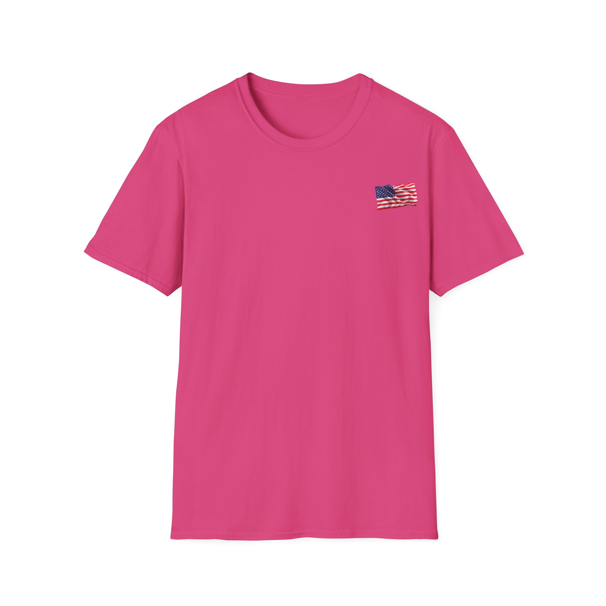 Veteran Space Force T-Shirt — "Land of the Free...Because of the Brave" USA Flag - Image 15