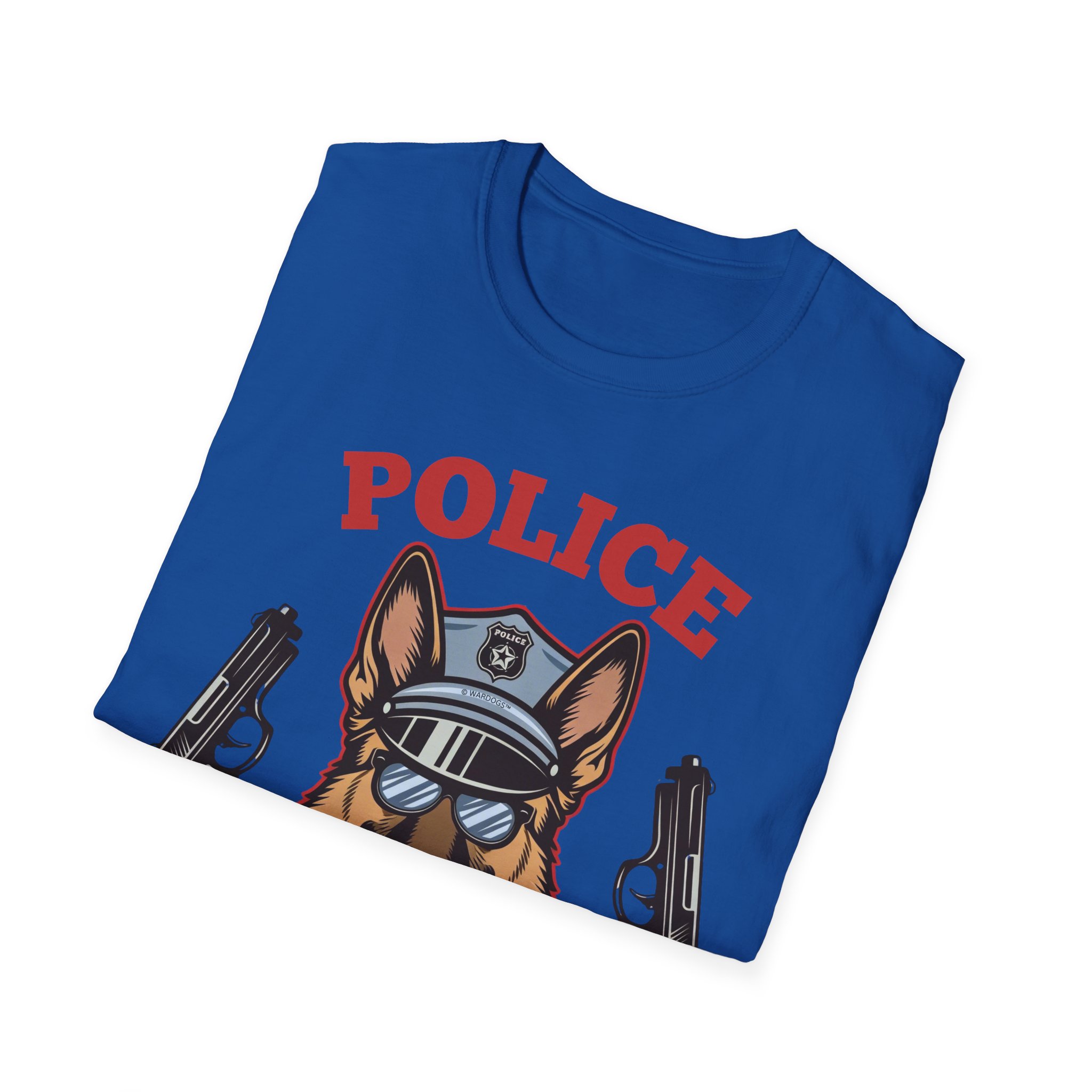 Police Lawdogs T-Shirt – K9 Handler German Shepherd Badge Tee - Image 28