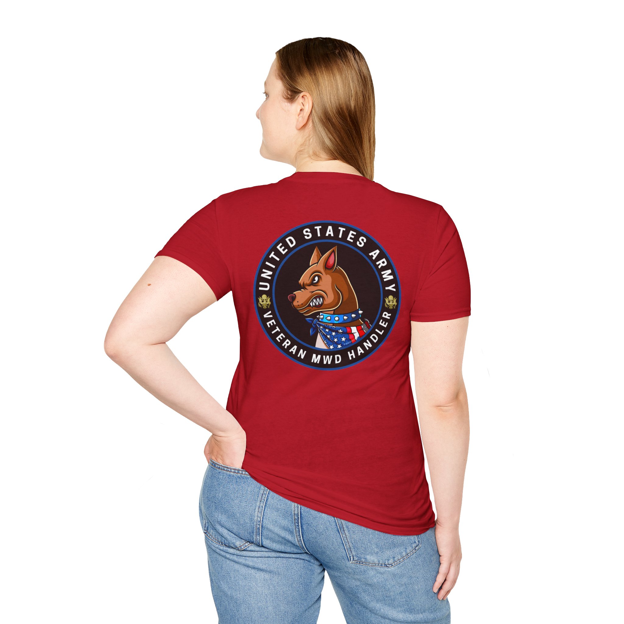 U.S. Army Veteran MWD Handler T-Shirt - Image 44