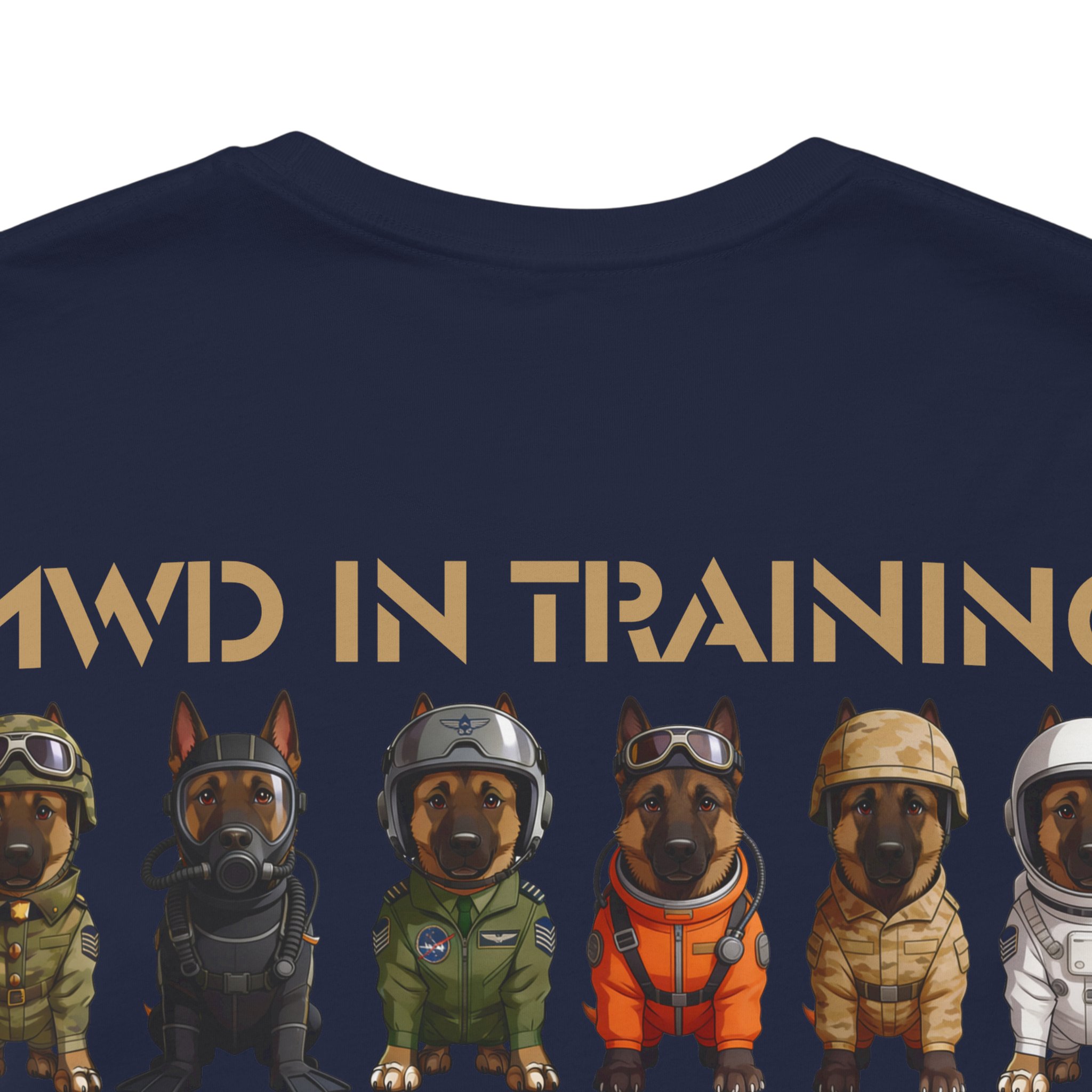 MWD In Training Tee — Military Working Dog Puppies Graphic T‑Shirt - Image 16