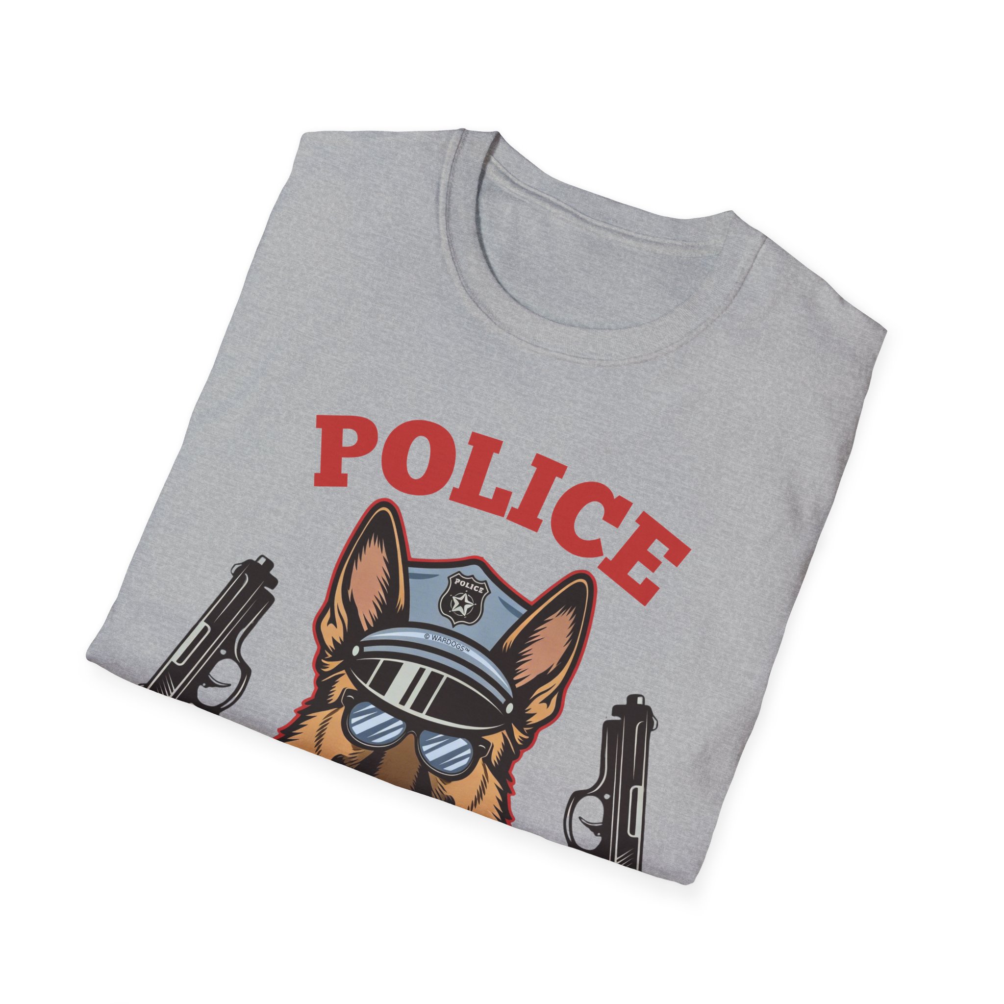 Police Lawdogs T-Shirt – K9 Handler German Shepherd Badge Tee - Image 16