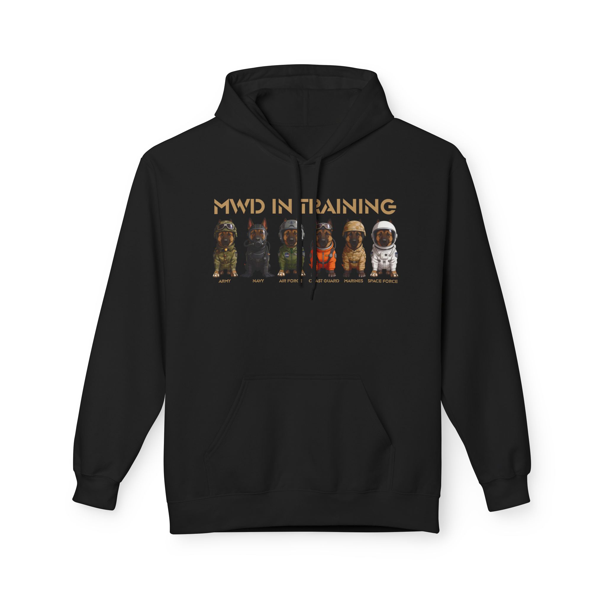 MWD in Training Hoodie — Military Working Dog Puppy Squad Sweatshirt - Image 10