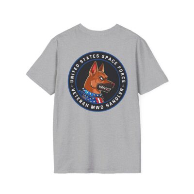 U. S. Space Force Veteran MWD Handler T-Shirt