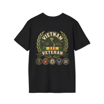 Vietnam Veteran Shirt, Military Veteran Tee, Vietnam War Tribute Apparel, Patriotic Fishing Gift for Veteran Dad, WARDOGS™