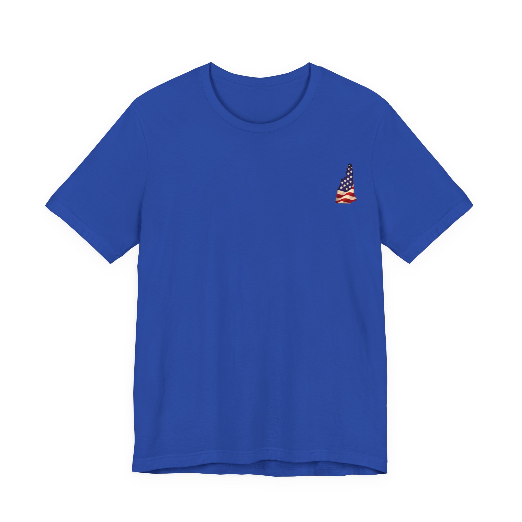 New Hampshire Veteran T-Shirt — American Flag Map Military Tribute Tee - Image 7
