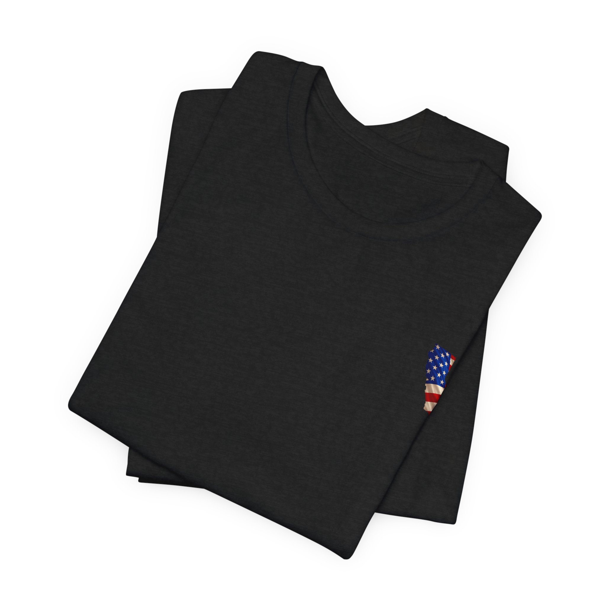 California Veteran T-Shirt — American Flag Map Military Tribute Tee - Image 53