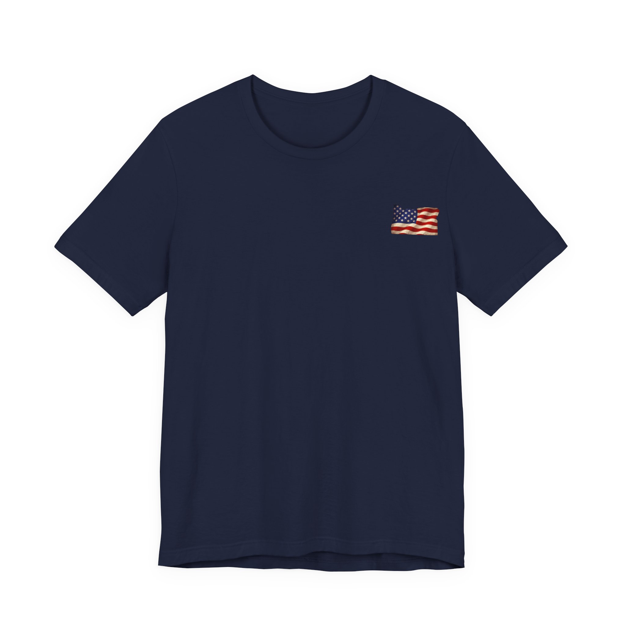 Oregon Veteran T-Shirt — American Flag Map Military Tribute Tee - Image 31