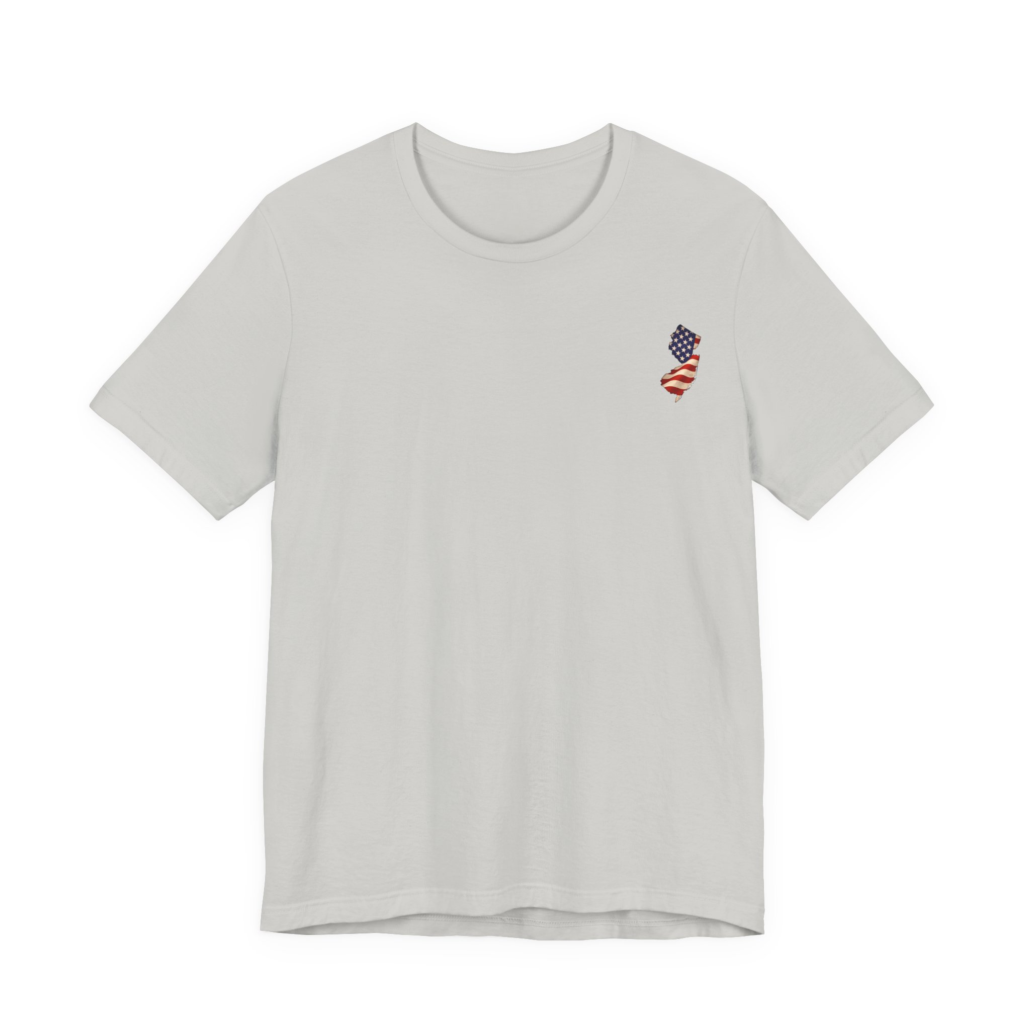 New Jersey Veteran T-Shirt — American Flag Map Military Tribute Tee - Image 21
