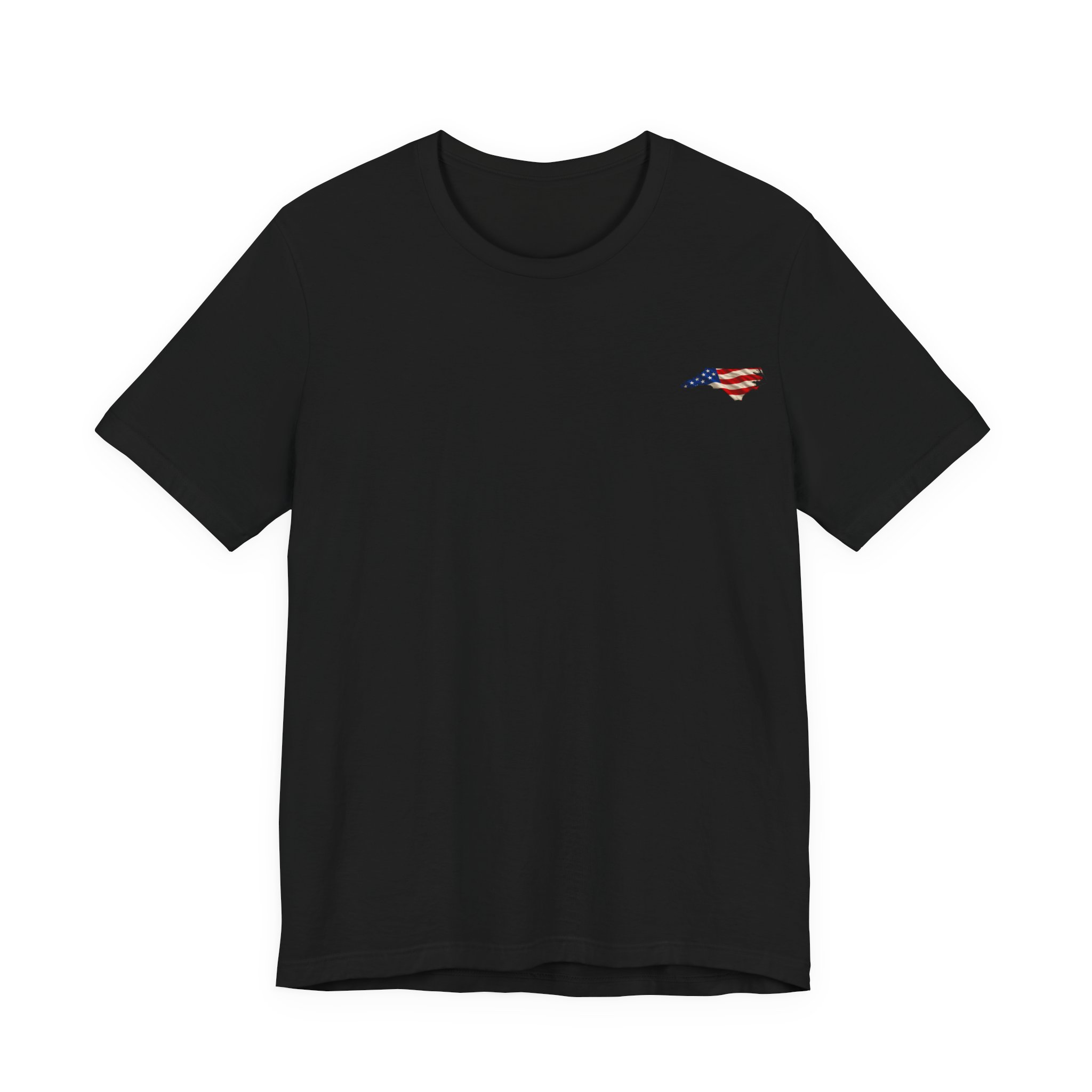 North Carolina Veteran T-Shirt — American Flag Map Military Tribute Tee - Image 13
