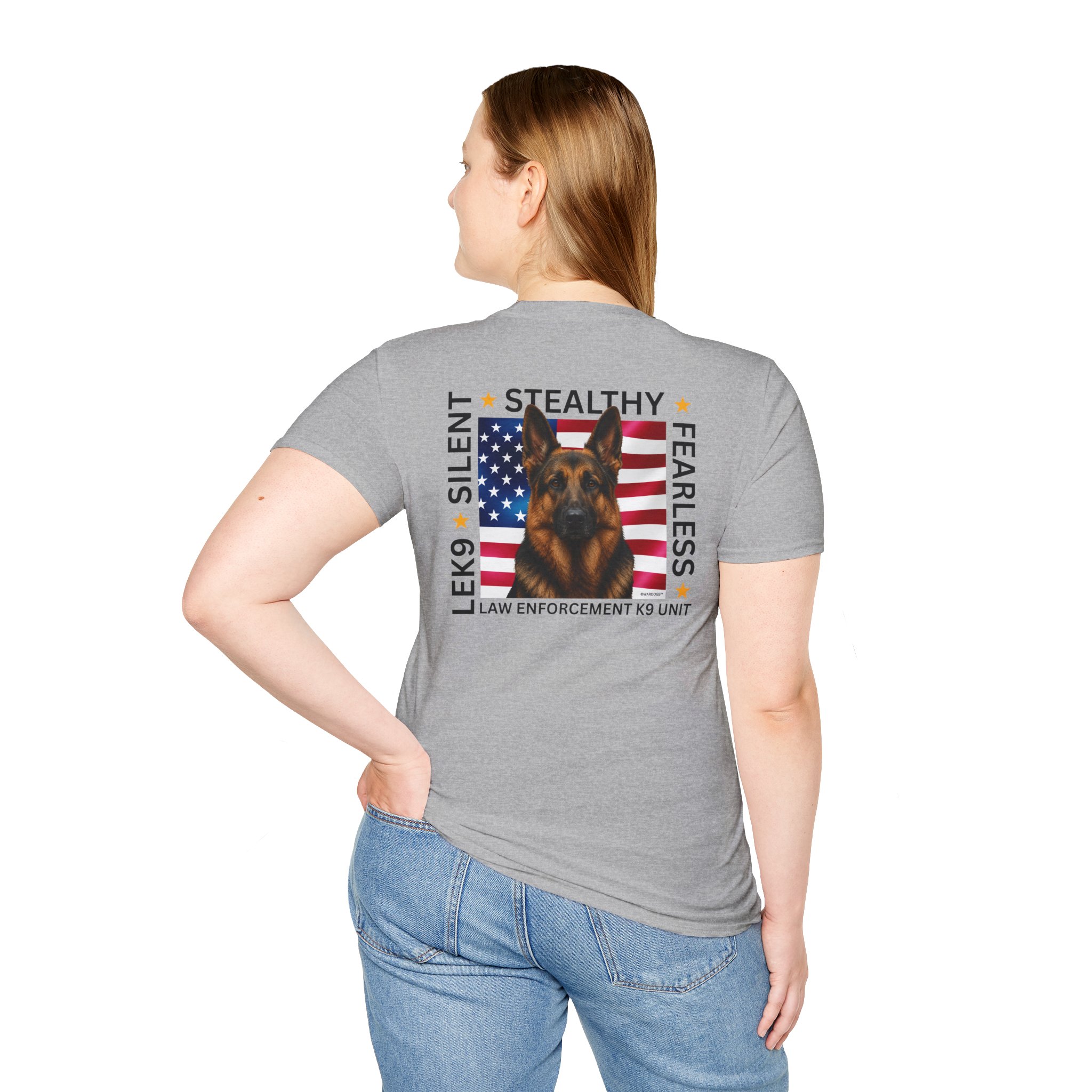 Stealthy Silent Fearless K9 Shirt – LAWDOGS™ - Image 20