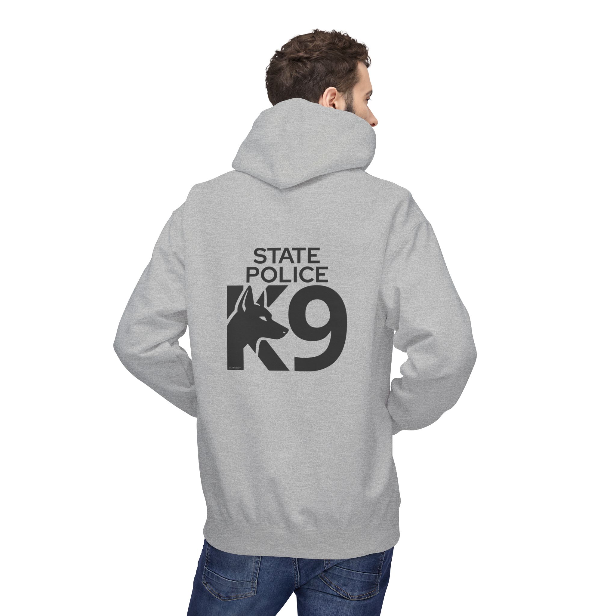 K9 State Police Hoodie — K9 Dog Handler Sweatshirt - Image 8