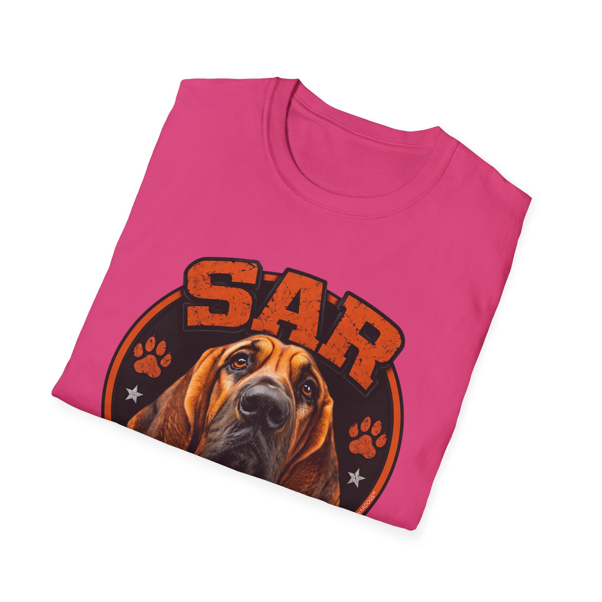 Search And Rescue Bloodhound Shirt, SAR K9 Tee, WARDOGS™ - Image 32