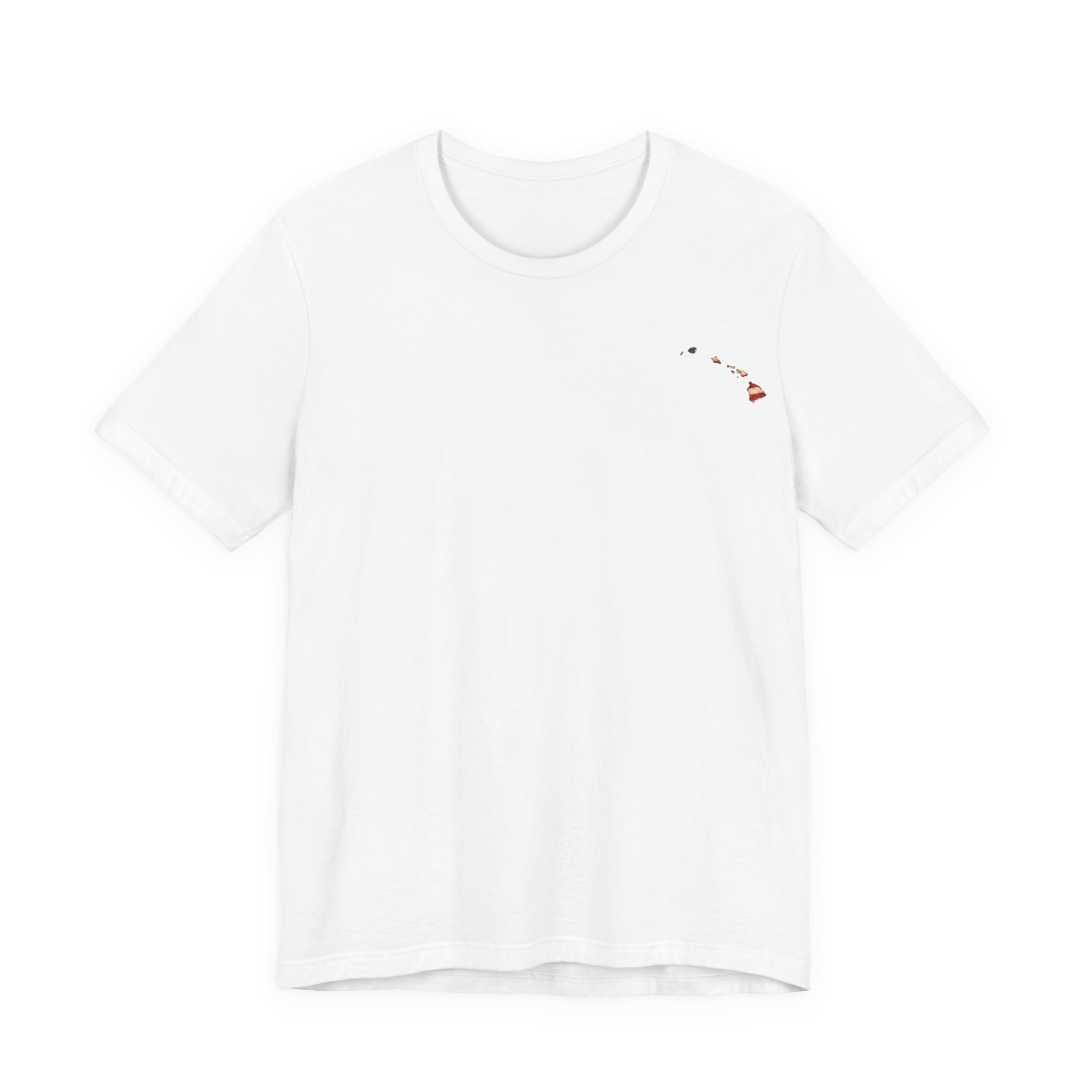 Hawaii Veteran T-Shirt — American Flag Map Military Tribute Tee - Image 6