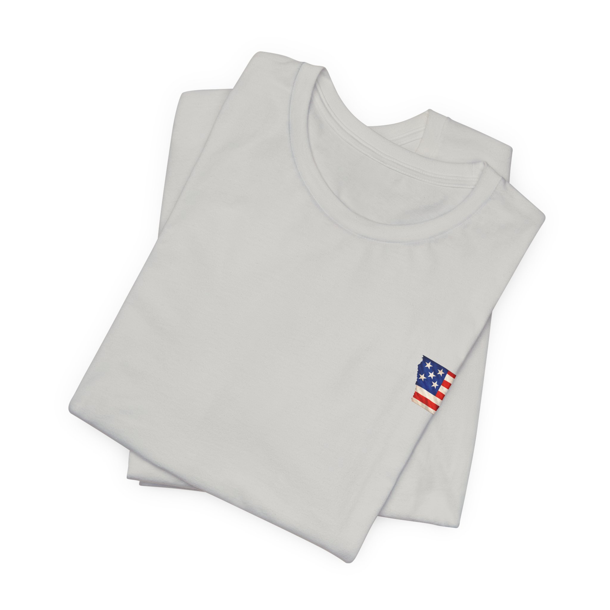 Iowa Veteran T-Shirt — American Flag Map Military Tribute Tee - Image 15