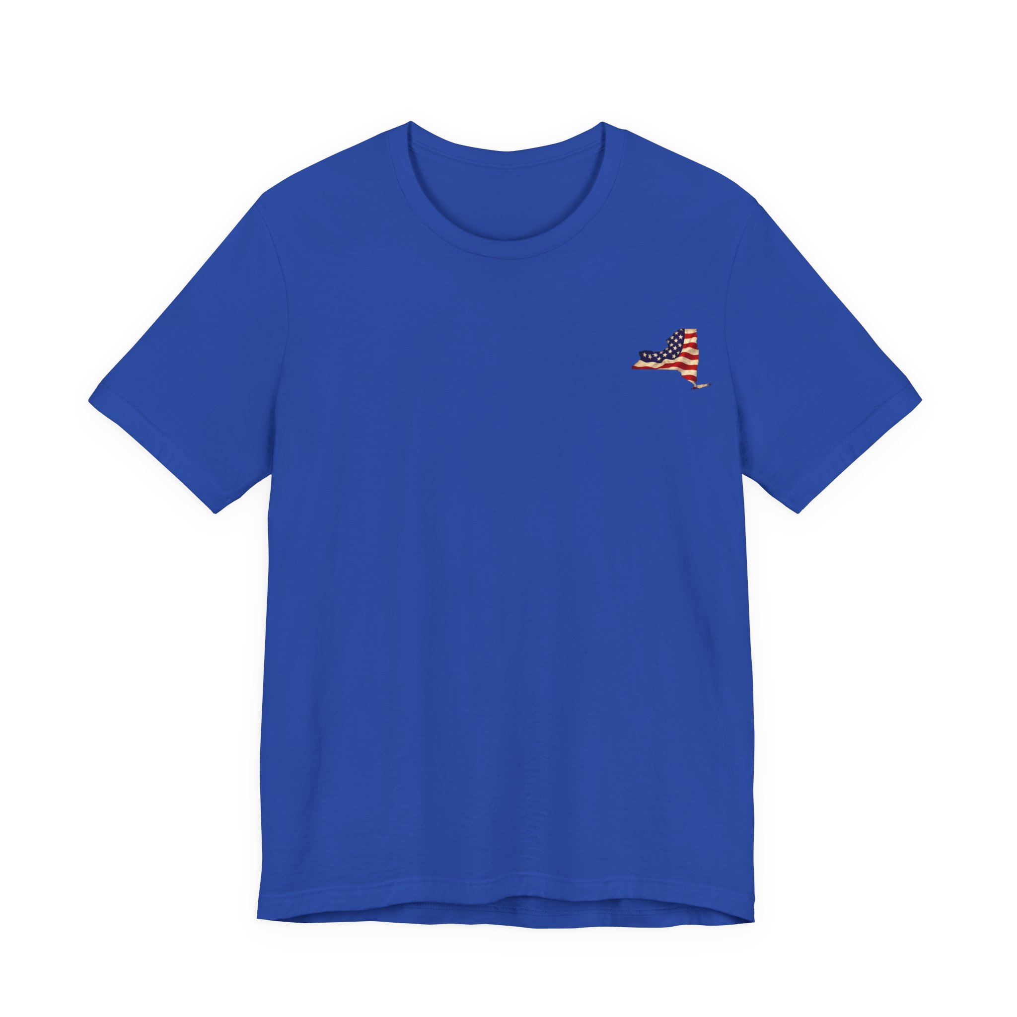 New York Veteran T-Shirt — American Flag Map Military Tribute Tee - Image 29