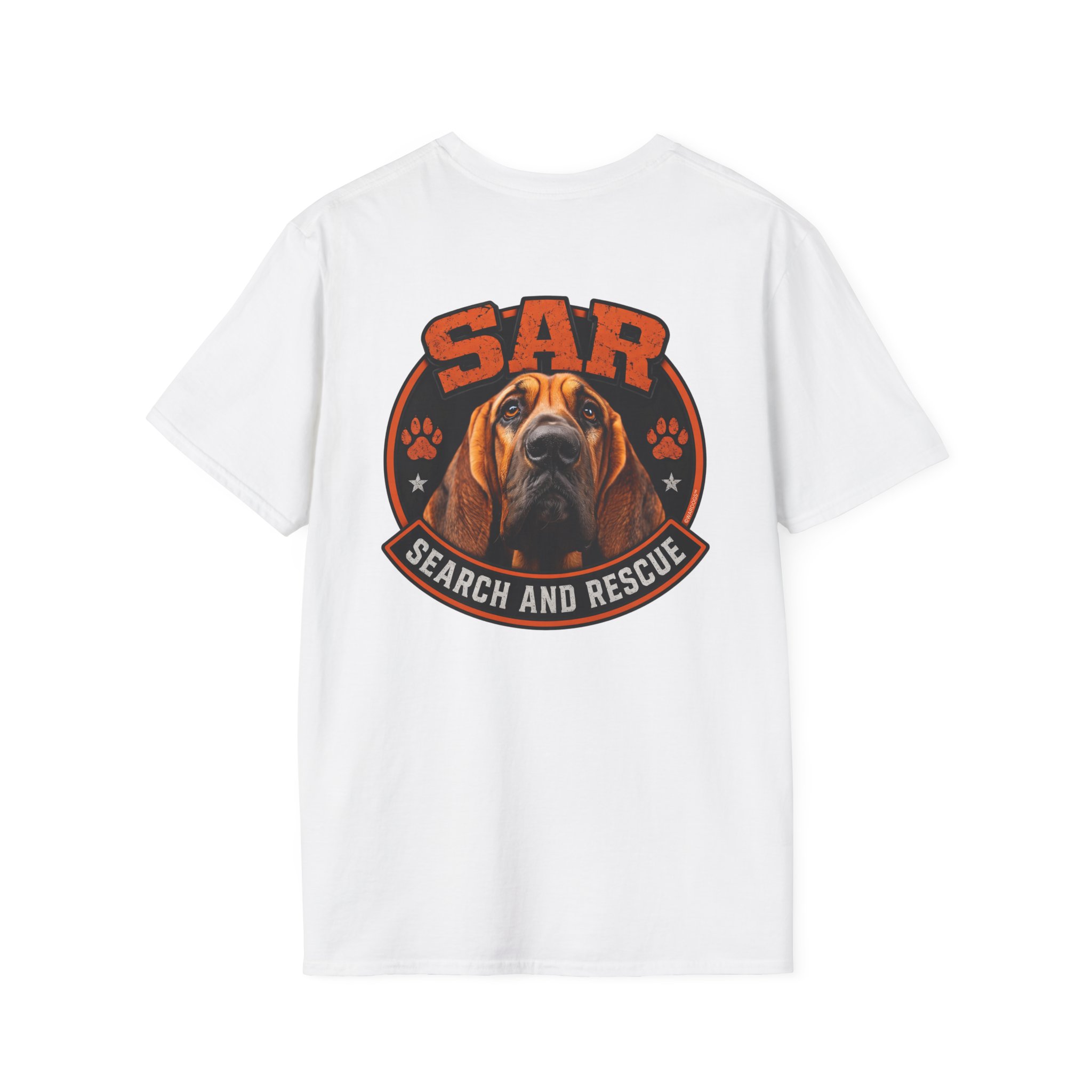 SAR Bloodhound K9 Shirt | SAR Search and Rescue | WARDOGS™ - Image 2