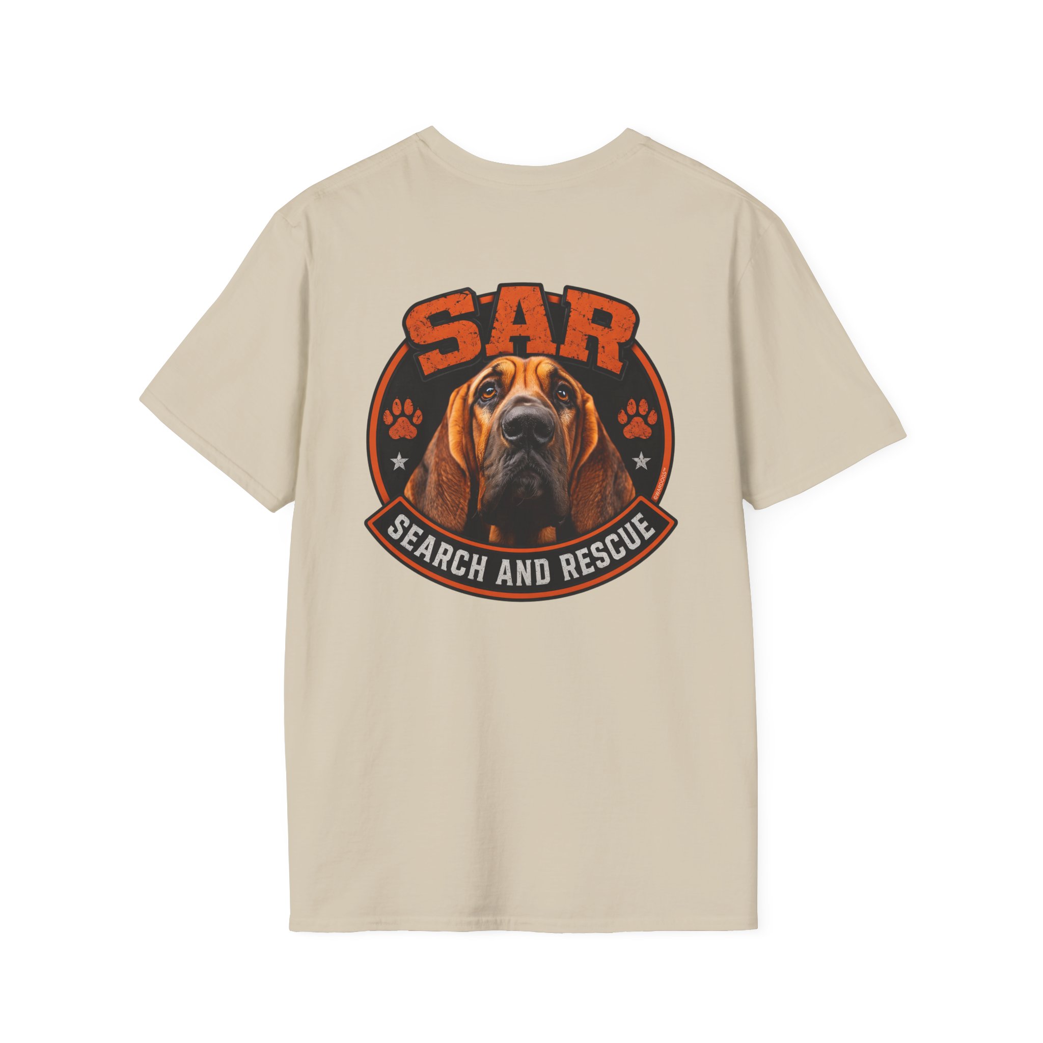 SAR Bloodhound K9 Shirt | SAR Search and Rescue | WARDOGS™ - Image 4