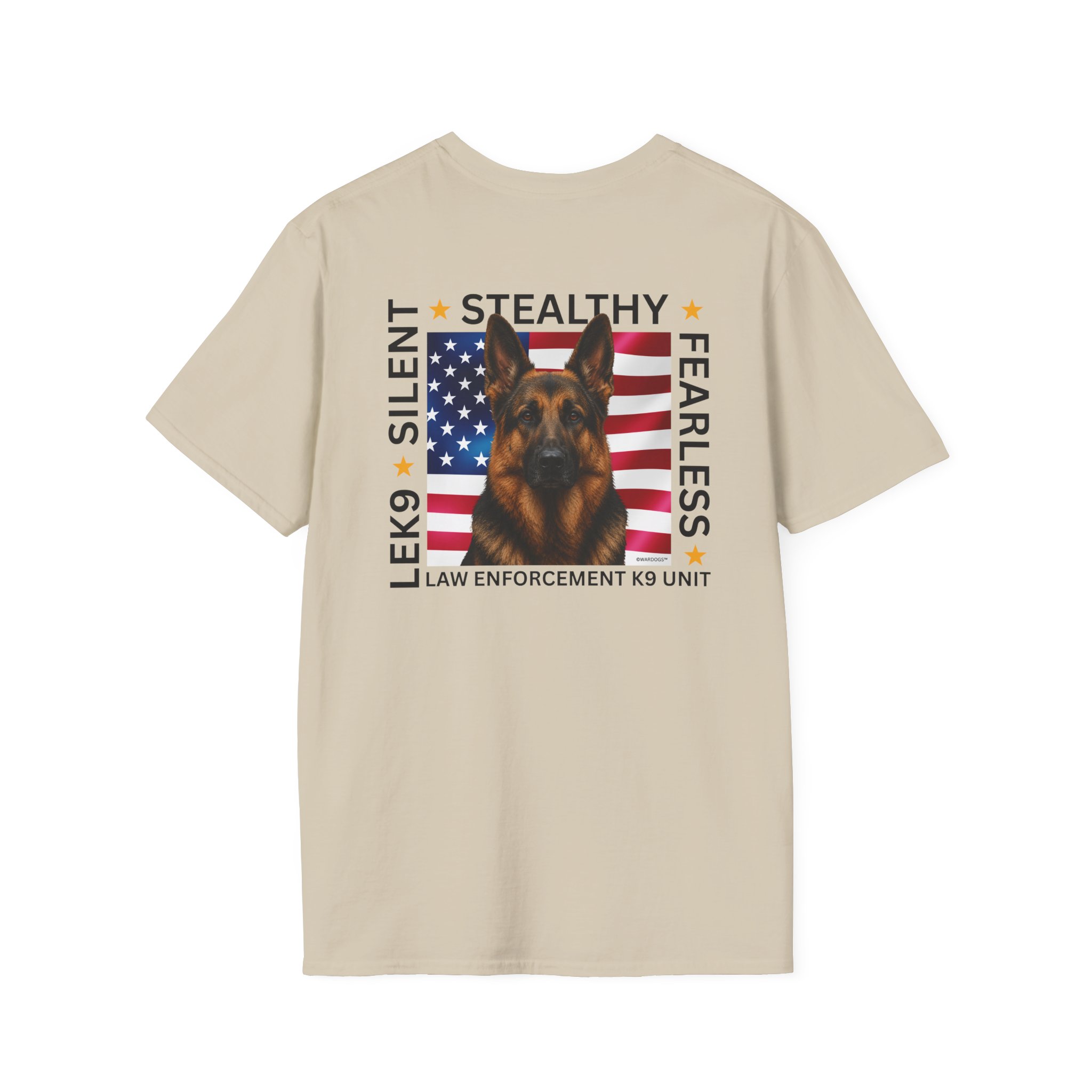 Stealthy Silent Fearless K9 Shirt – LAWDOGS™ - Image 14