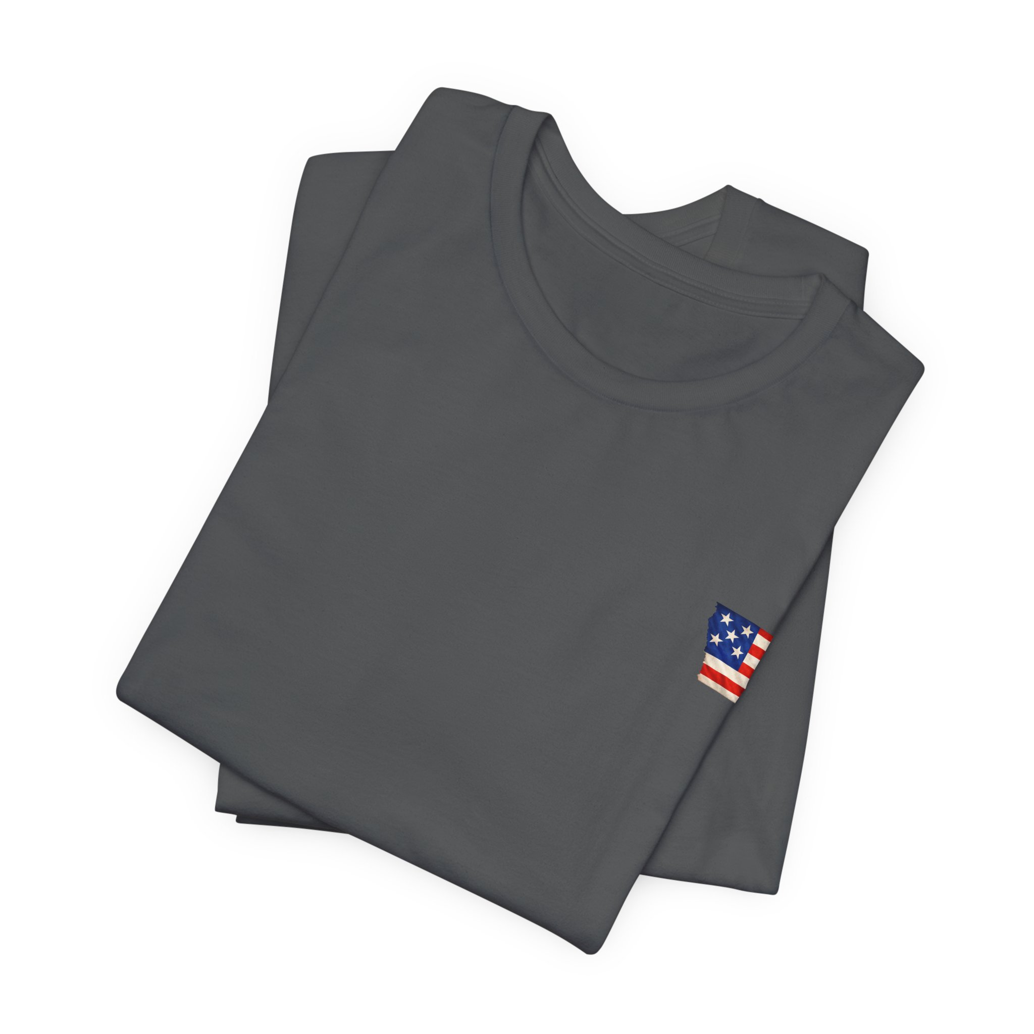 Iowa Veteran T-Shirt — American Flag Map Military Tribute Tee - Image 31