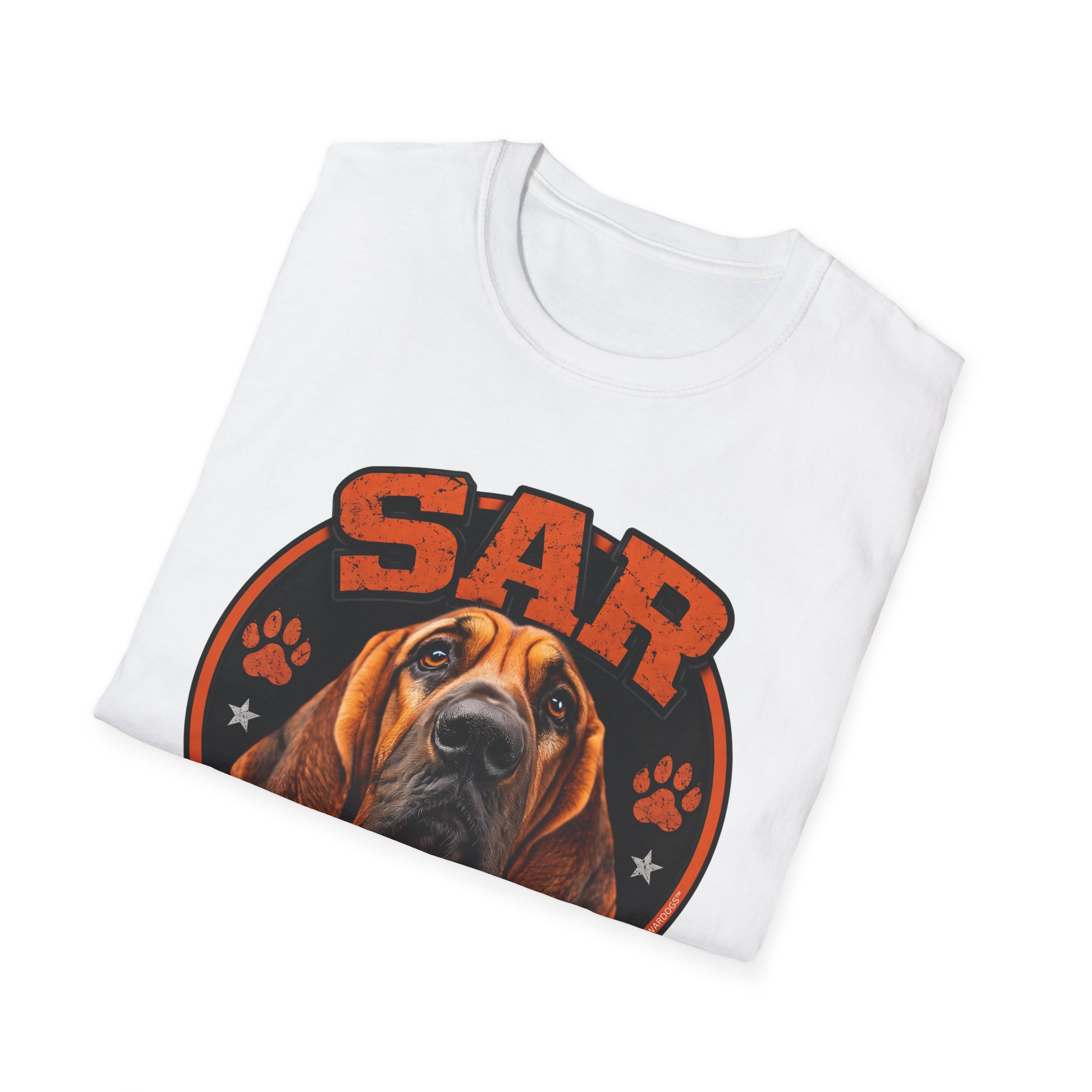 Search And Rescue Bloodhound Shirt, SAR K9 Tee, WARDOGS™ - Image 8