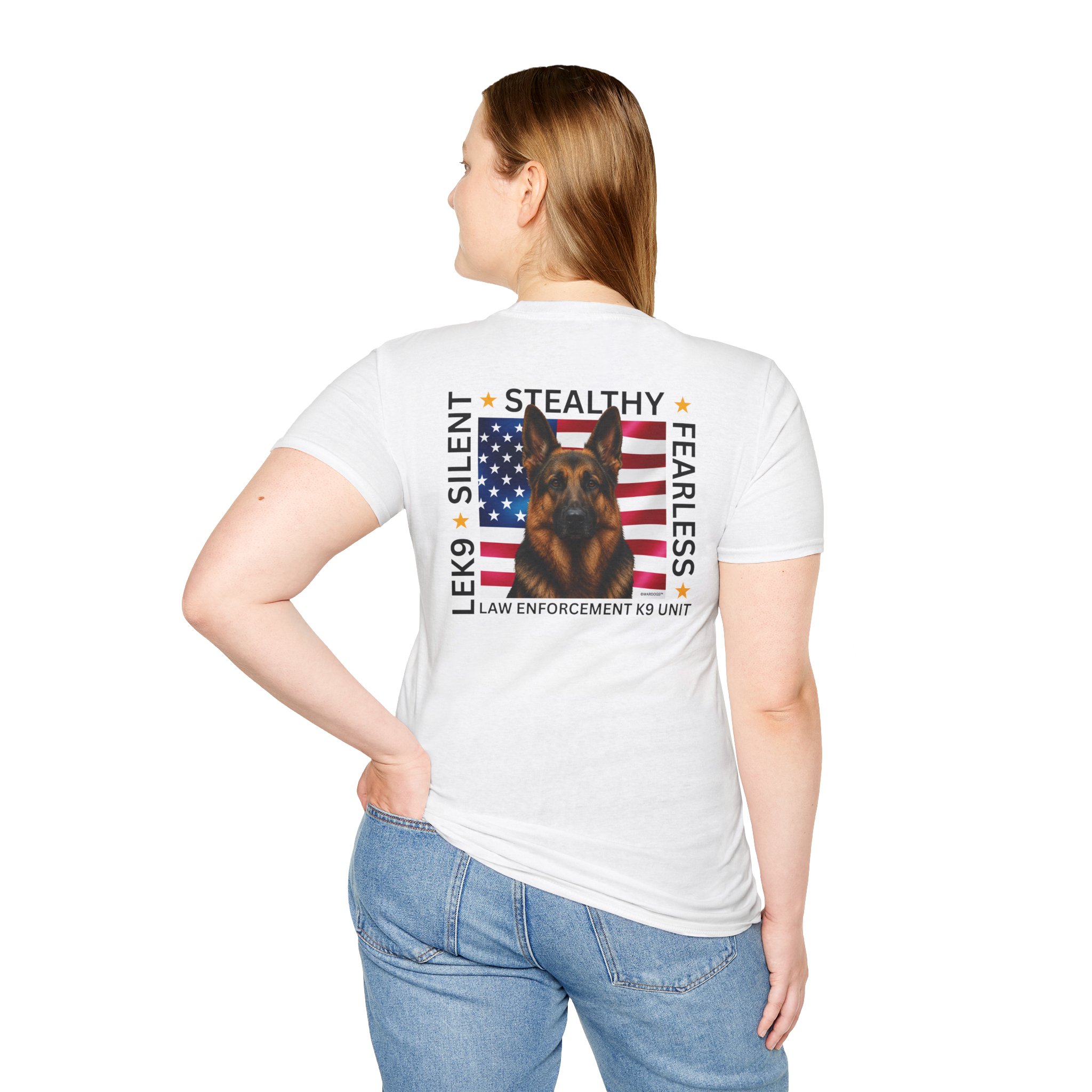 Stealthy Silent Fearless K9 Shirt – LAWDOGS™ - Image 8