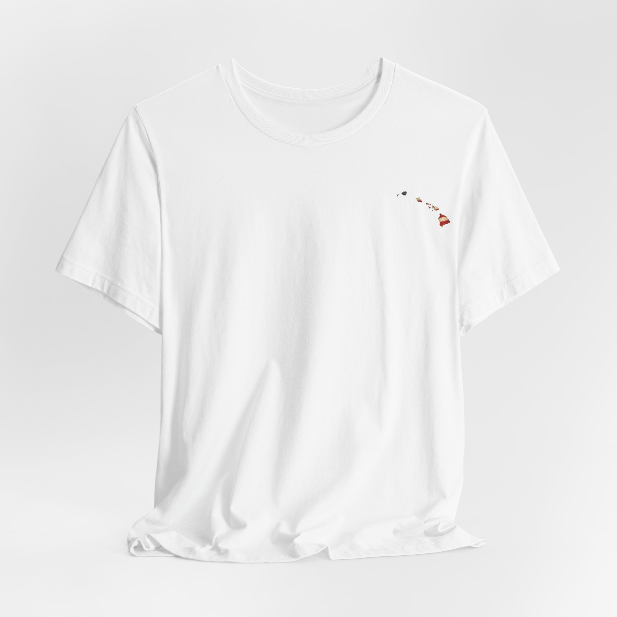 Hawaii Veteran T-Shirt — American Flag Map Military Tribute Tee - Image 8