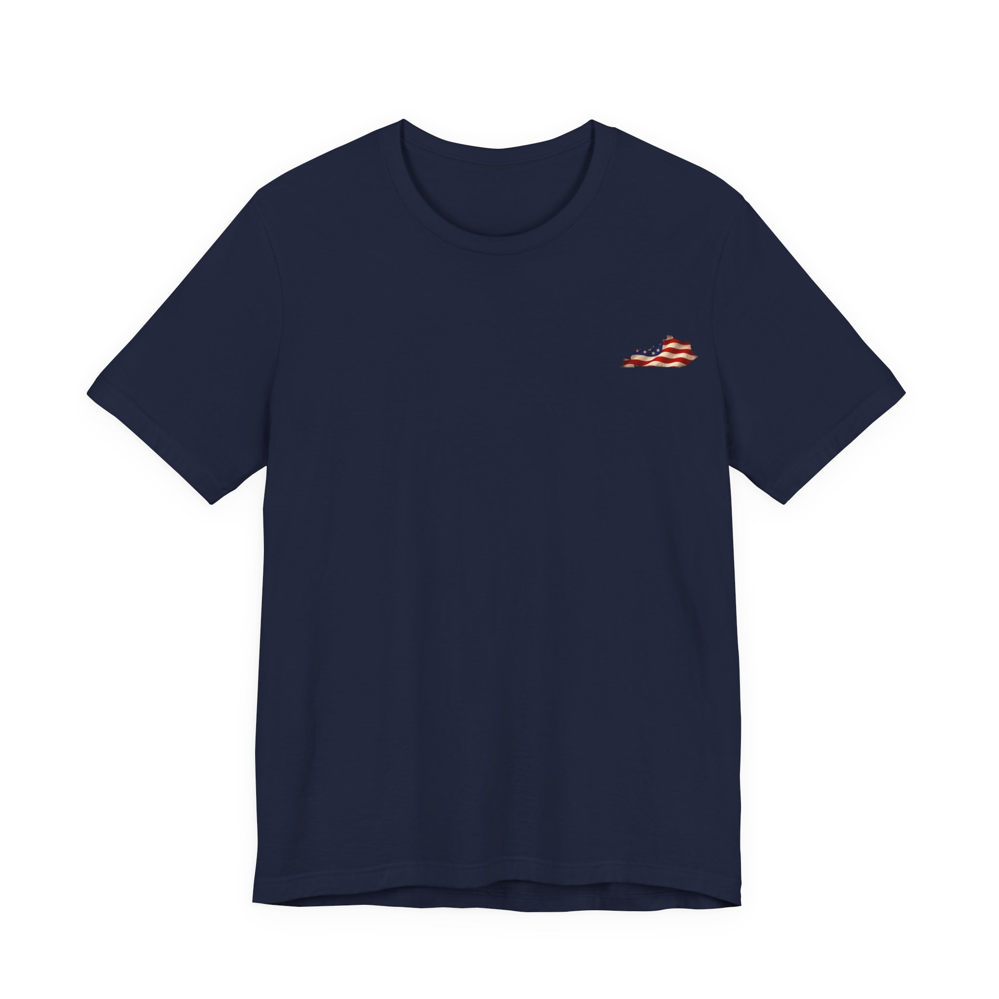 Kentucky Veteran T-Shirt — American Flag Map Military Tribute Tee - Image 12