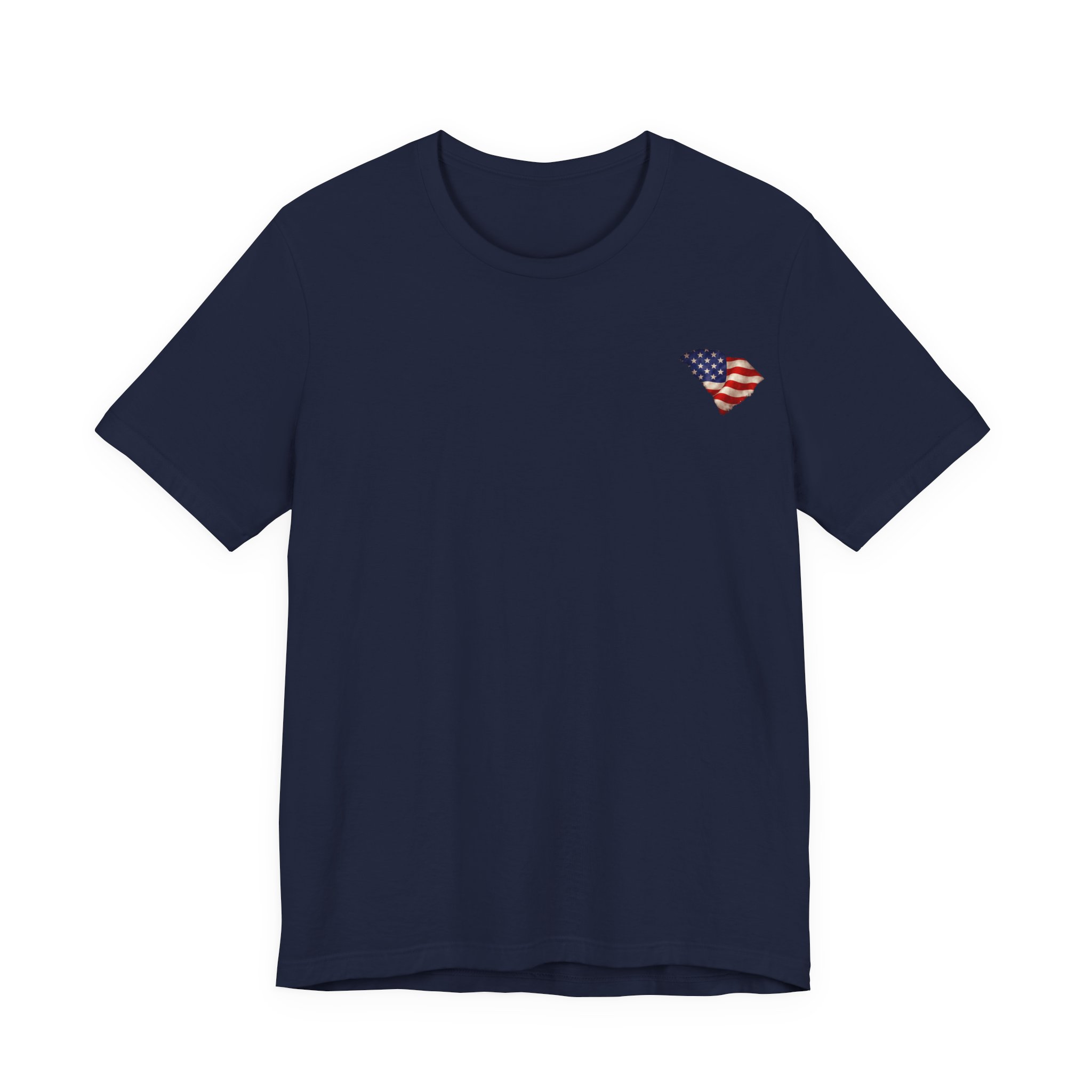 South Carolina Veteran T-Shirt — American Flag Map Military Tribute Tee - Image 17