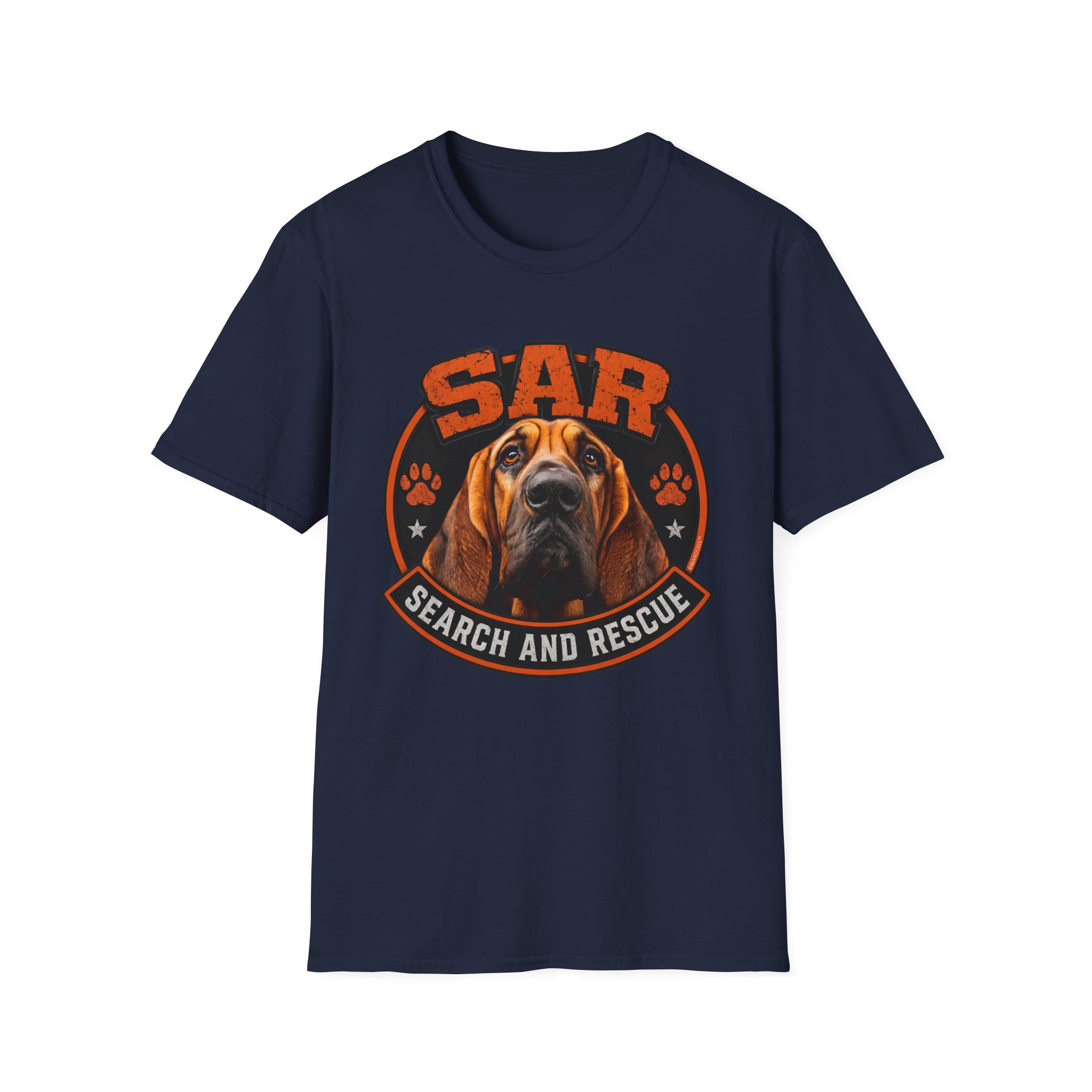 Search And Rescue Bloodhound Shirt, SAR K9 Tee, WARDOGS™ - Image 25