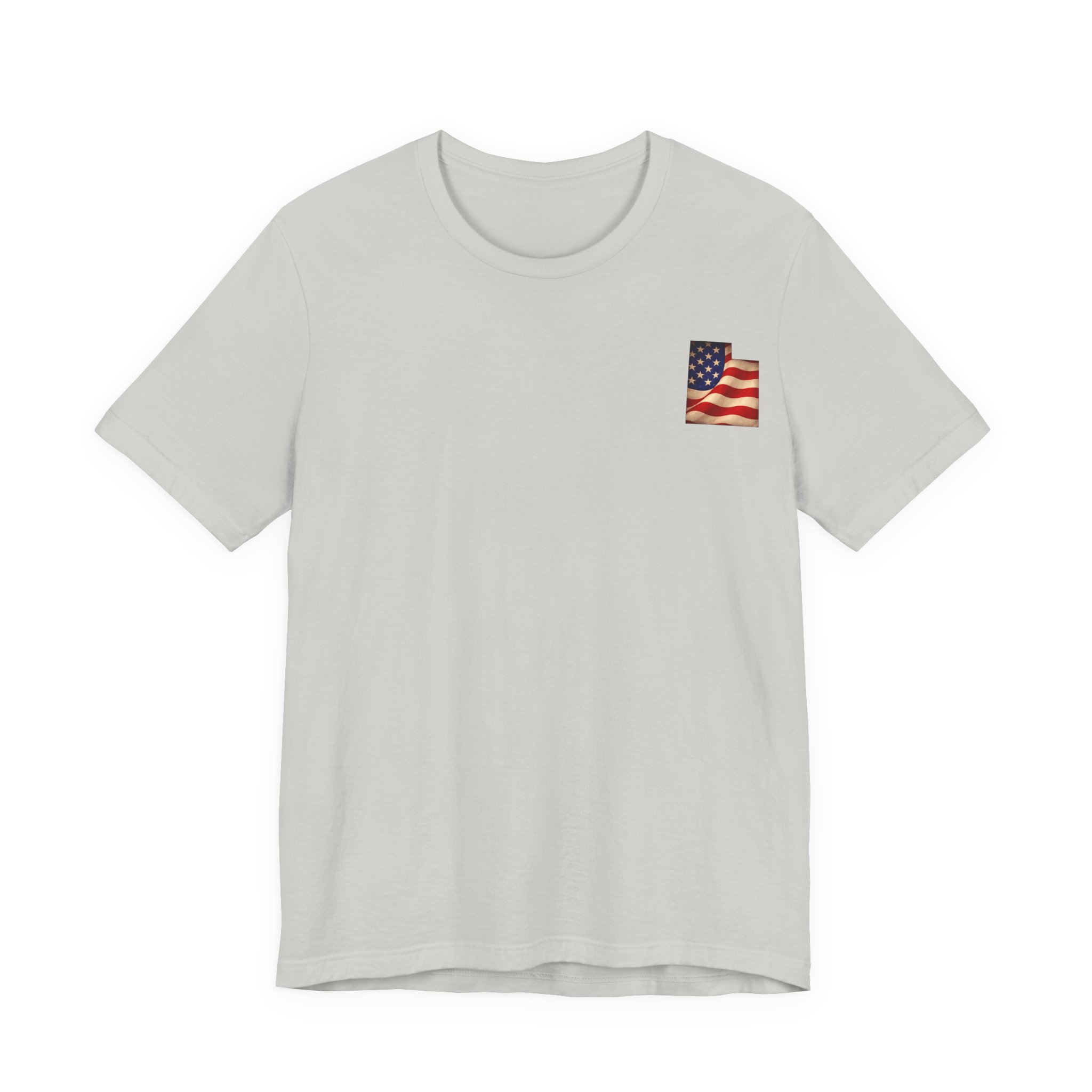 Utah Veteran T-Shirt — American Flag Map Military Tribute Tee - Image 41