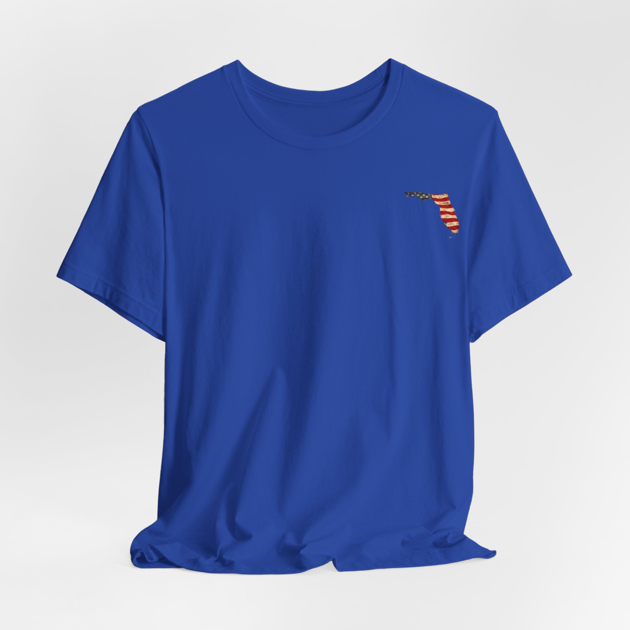 Florida Veteran T-Shirt — American Flag Map Military Tribute Tee - Image 38