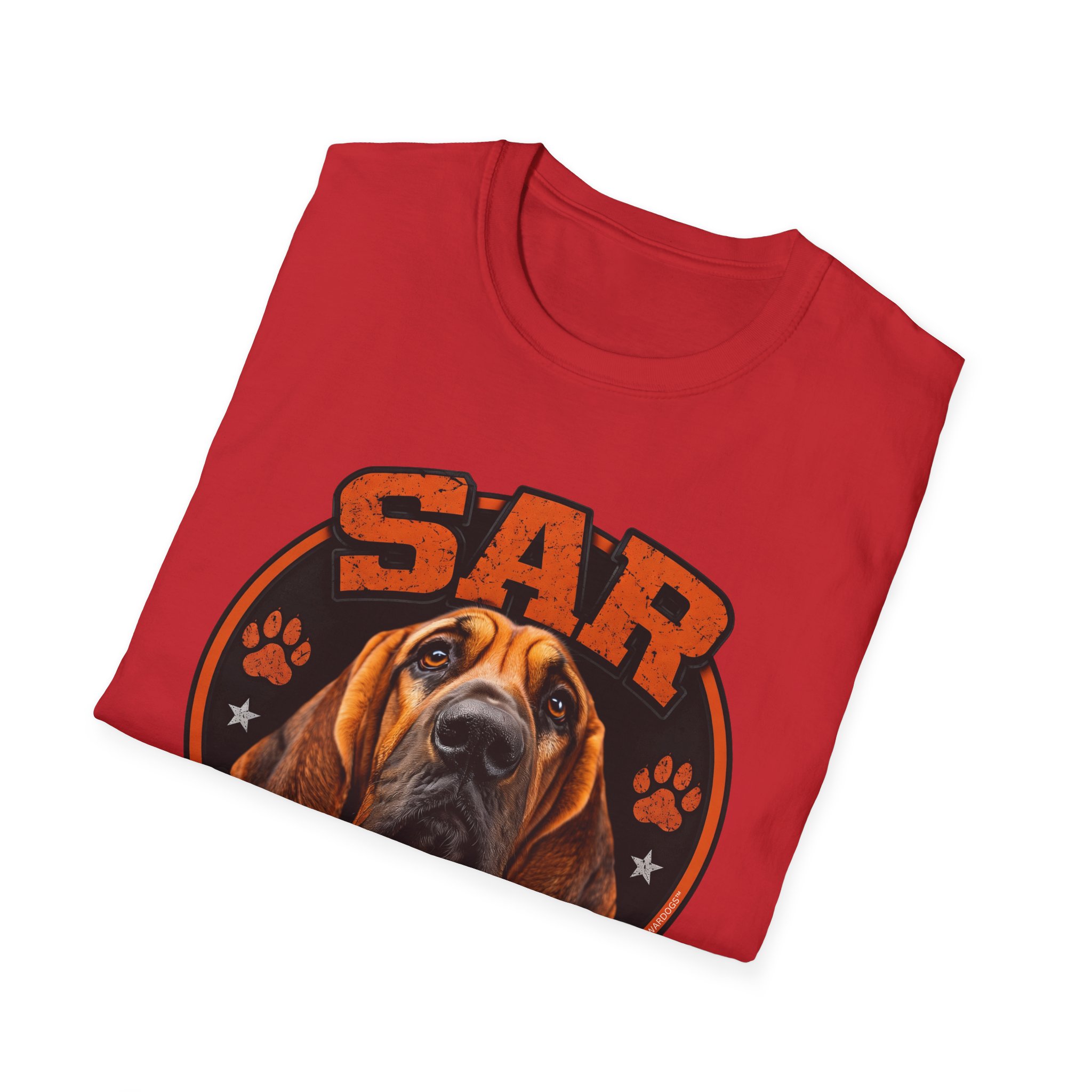 Search And Rescue Bloodhound Shirt, SAR K9 Tee, WARDOGS™ - Image 36