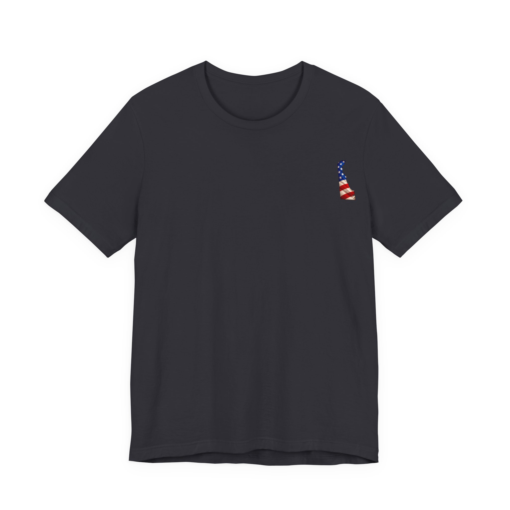 Delaware Veteran T-Shirt — American Flag Map Military Tribute Tee - Image 31