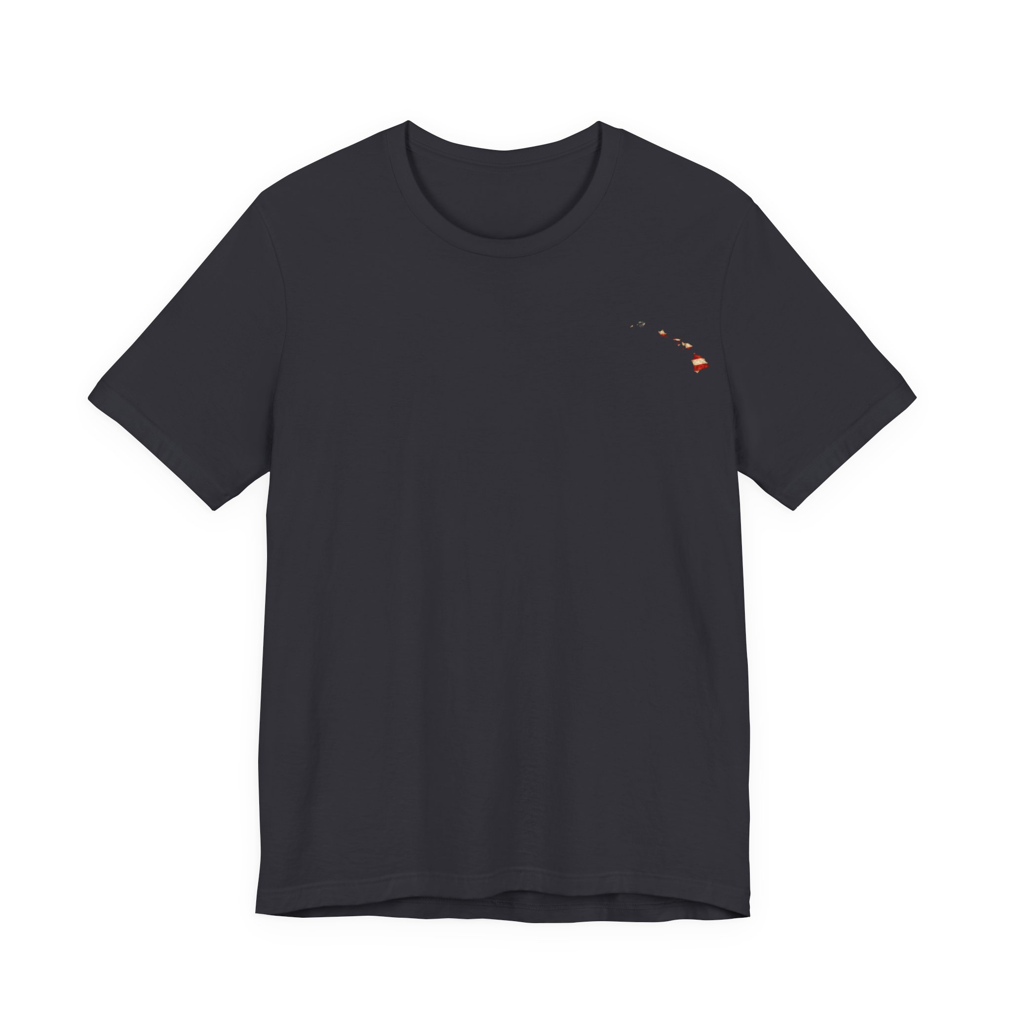 Hawaii Veteran T-Shirt — American Flag Map Military Tribute Tee - Image 26