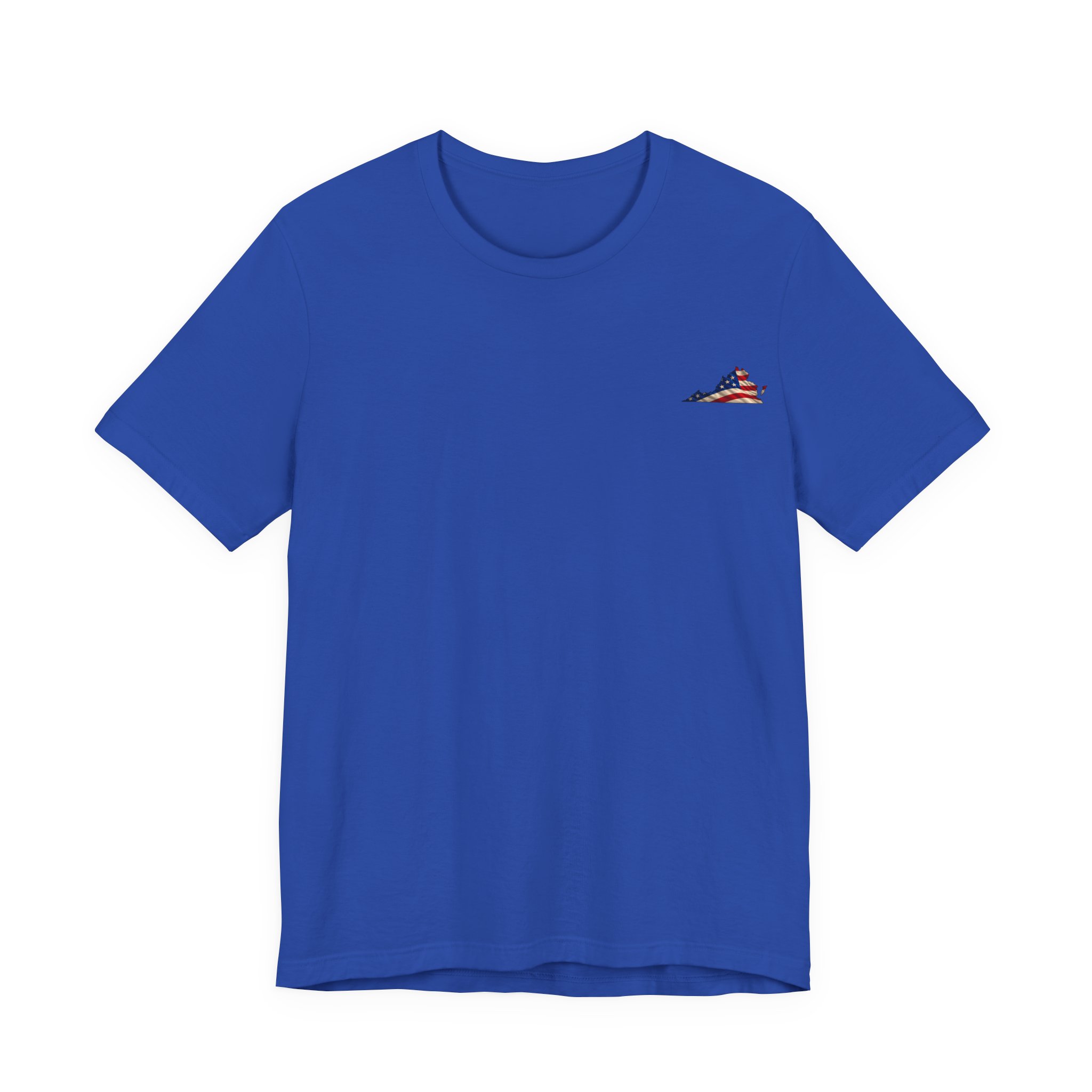 Virginia Veteran T-Shirt — American Flag Map Military Tribute Tee - Image 12