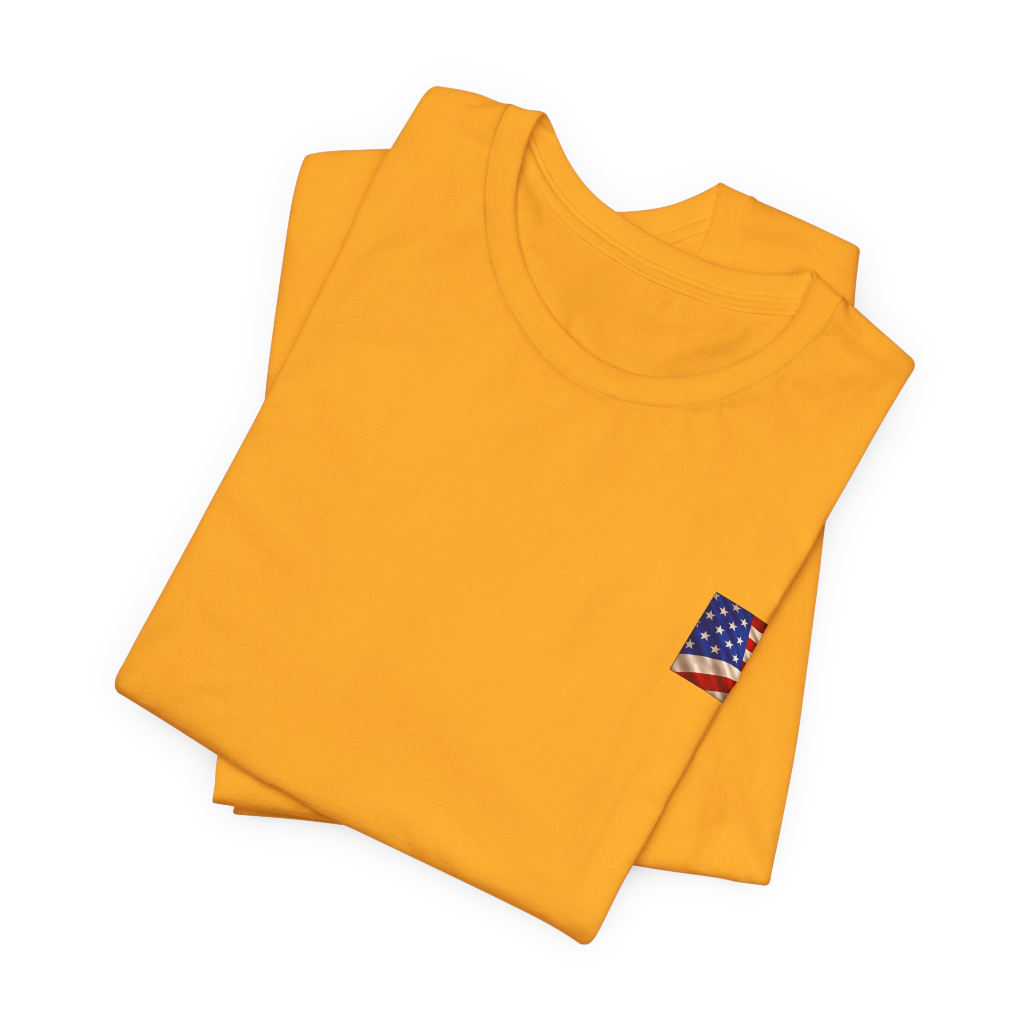 Wyoming Veteran T-Shirt — American Flag Map Military Tribute Tee - Image 3