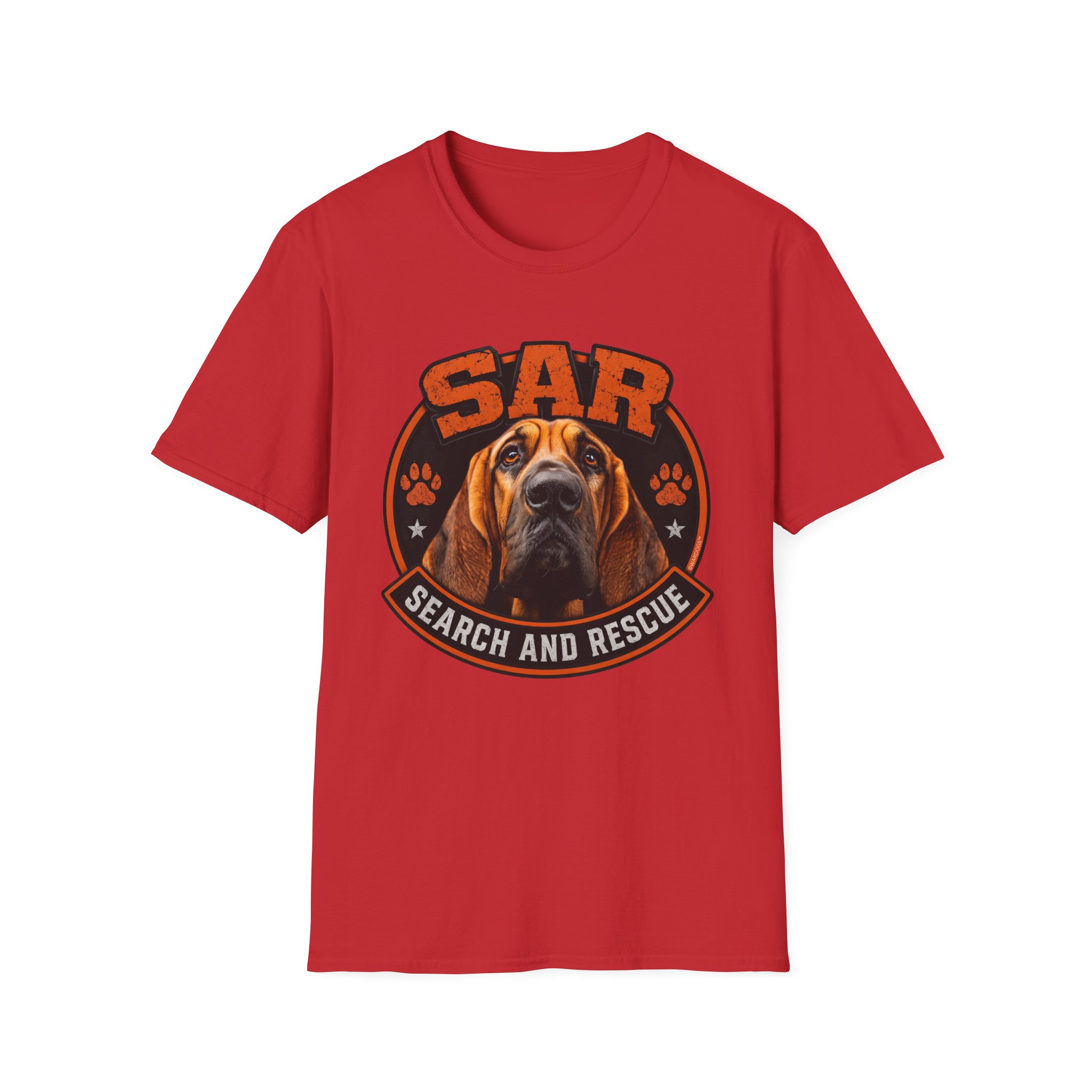 Search And Rescue Bloodhound Shirt, SAR K9 Tee, WARDOGS™ - Image 33