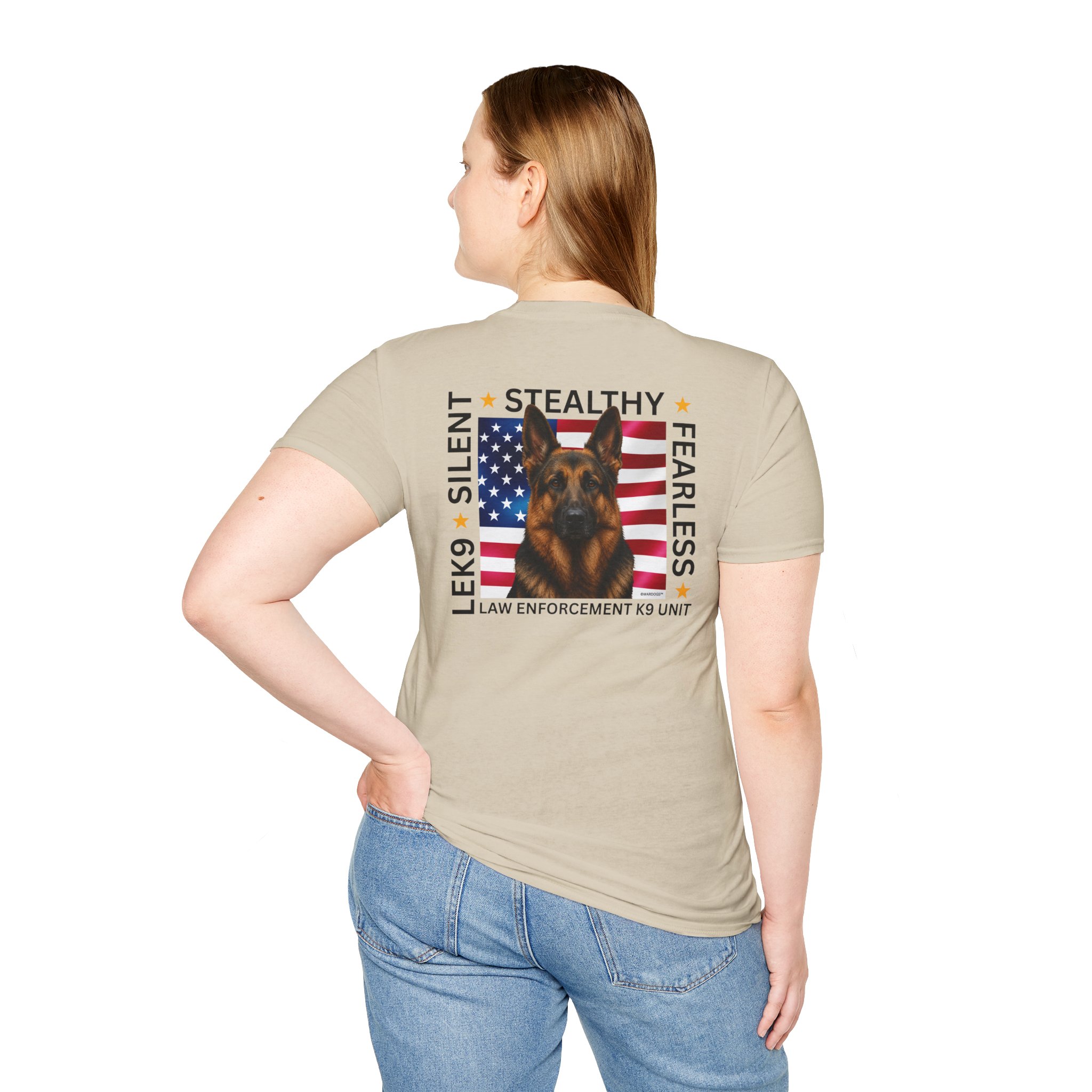 Stealthy Silent Fearless K9 Shirt – LAWDOGS™ - Image 16