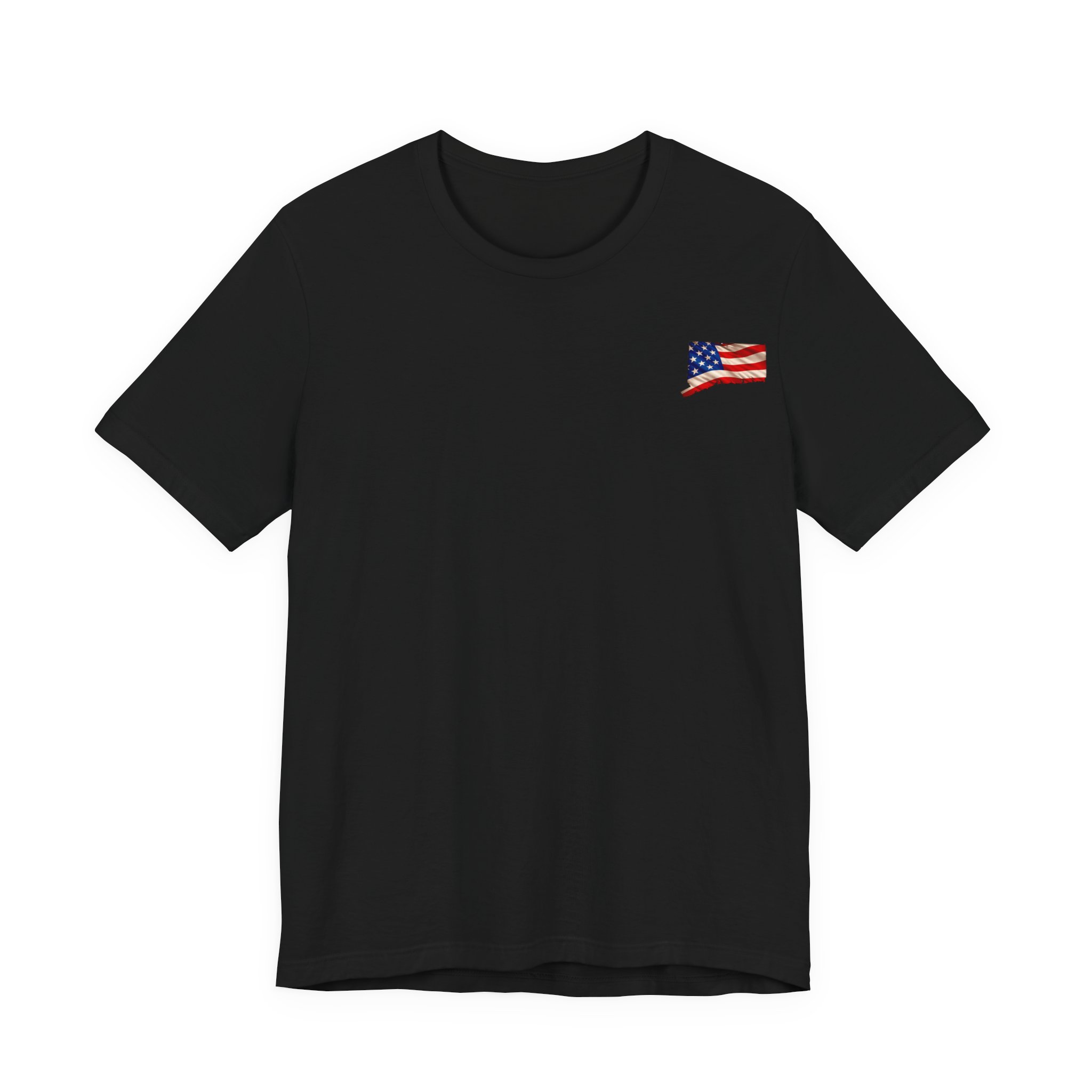 Connecticut Veteran T-Shirt — American Flag Alaska Map Military Tribute Tee - Image 11