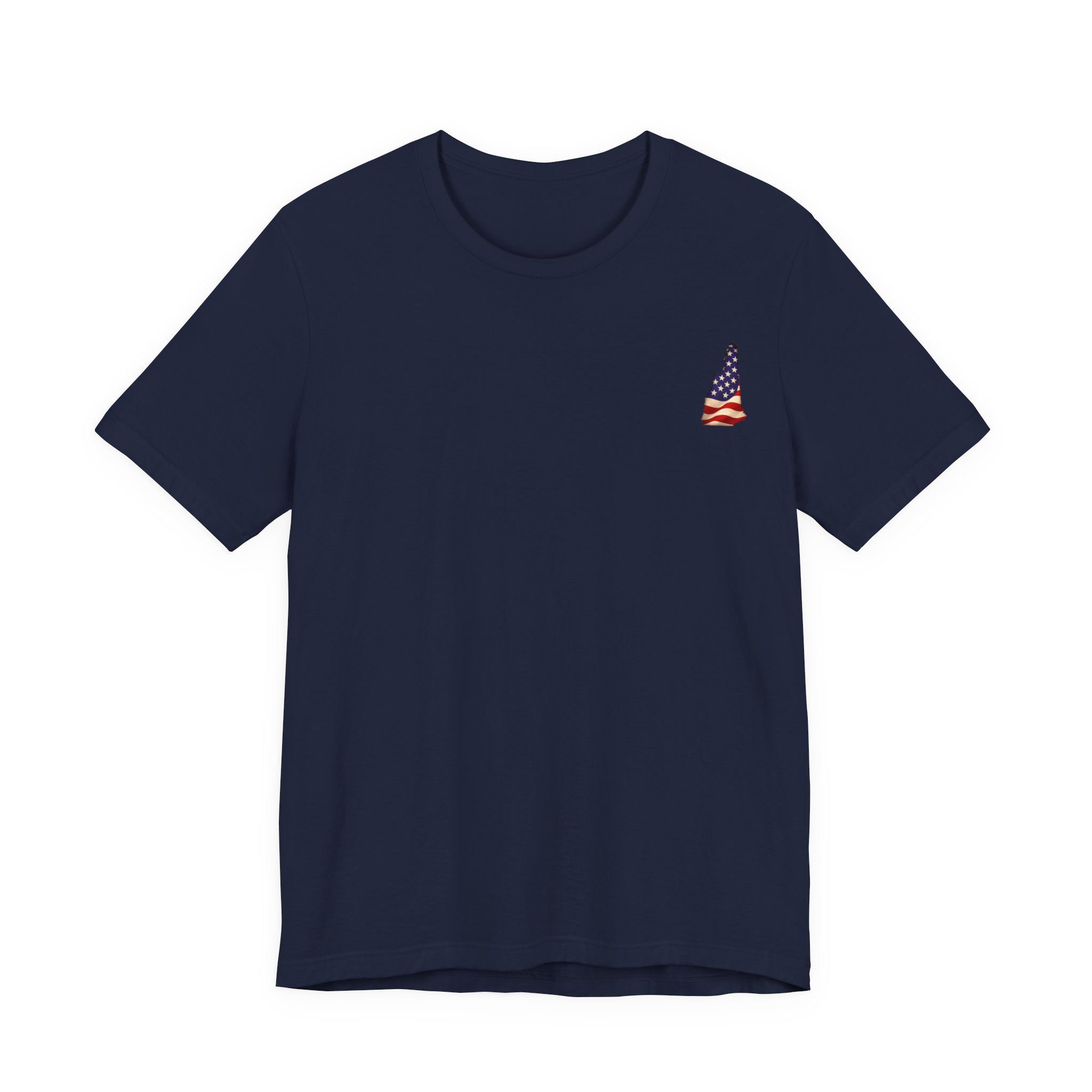 New Hampshire Veteran T-Shirt — American Flag Map Military Tribute Tee - Image 12