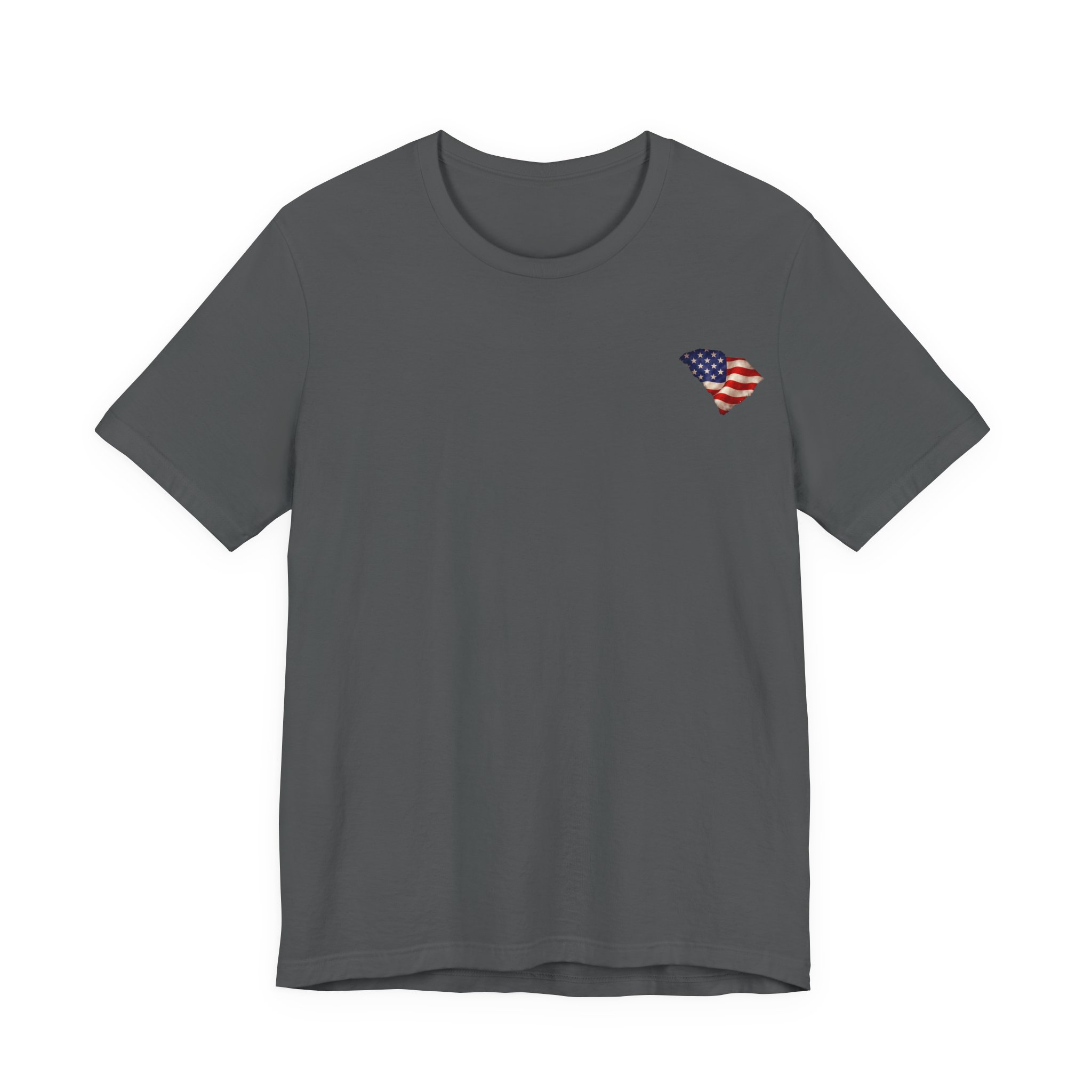 South Carolina Veteran T-Shirt — American Flag Map Military Tribute Tee - Image 41